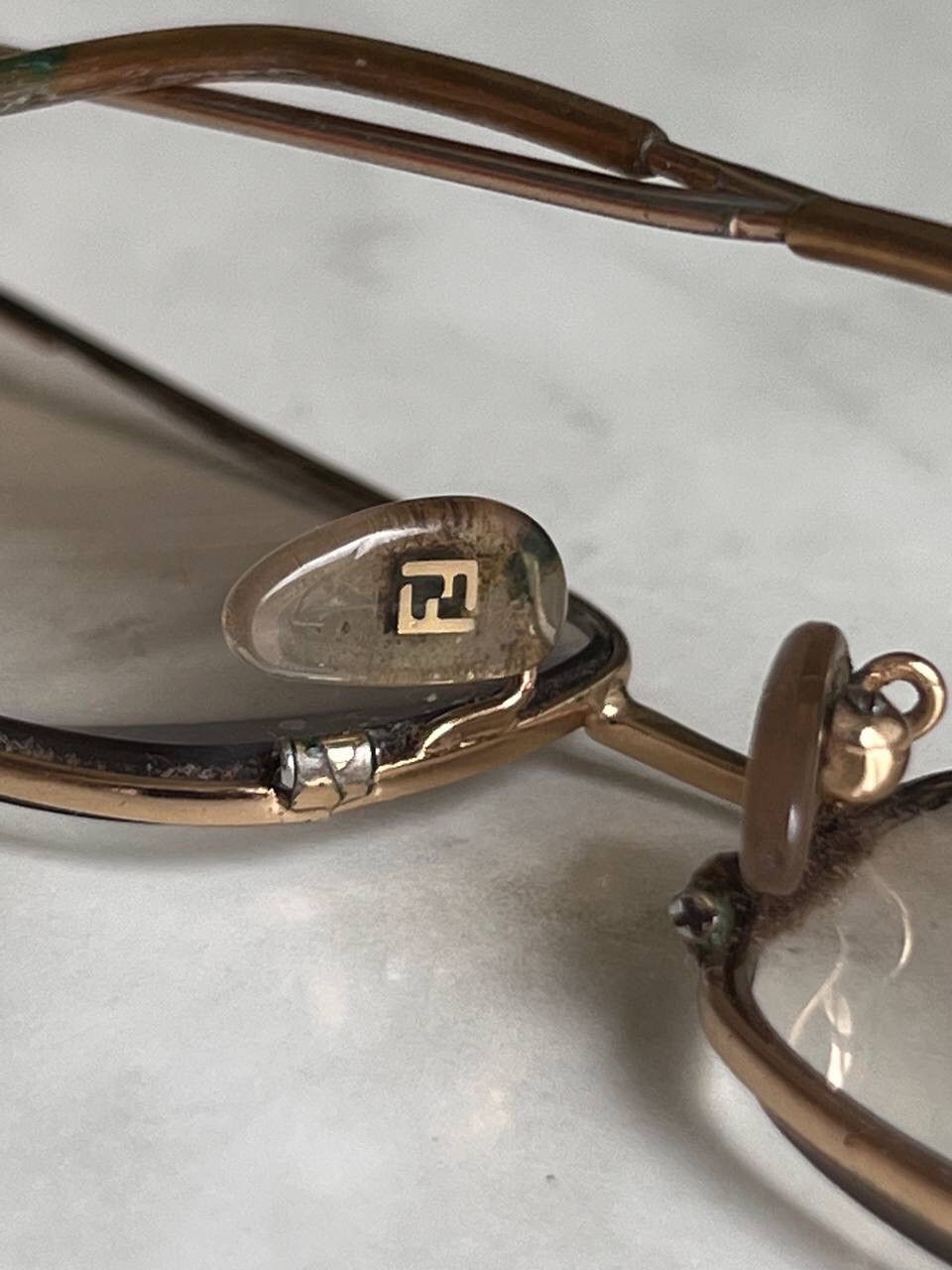 Fendi × Vintage Archive 1990’s Fendi Logo F eyeglasses Vintage Frame Size ONE SIZE - 10 Thumbnail