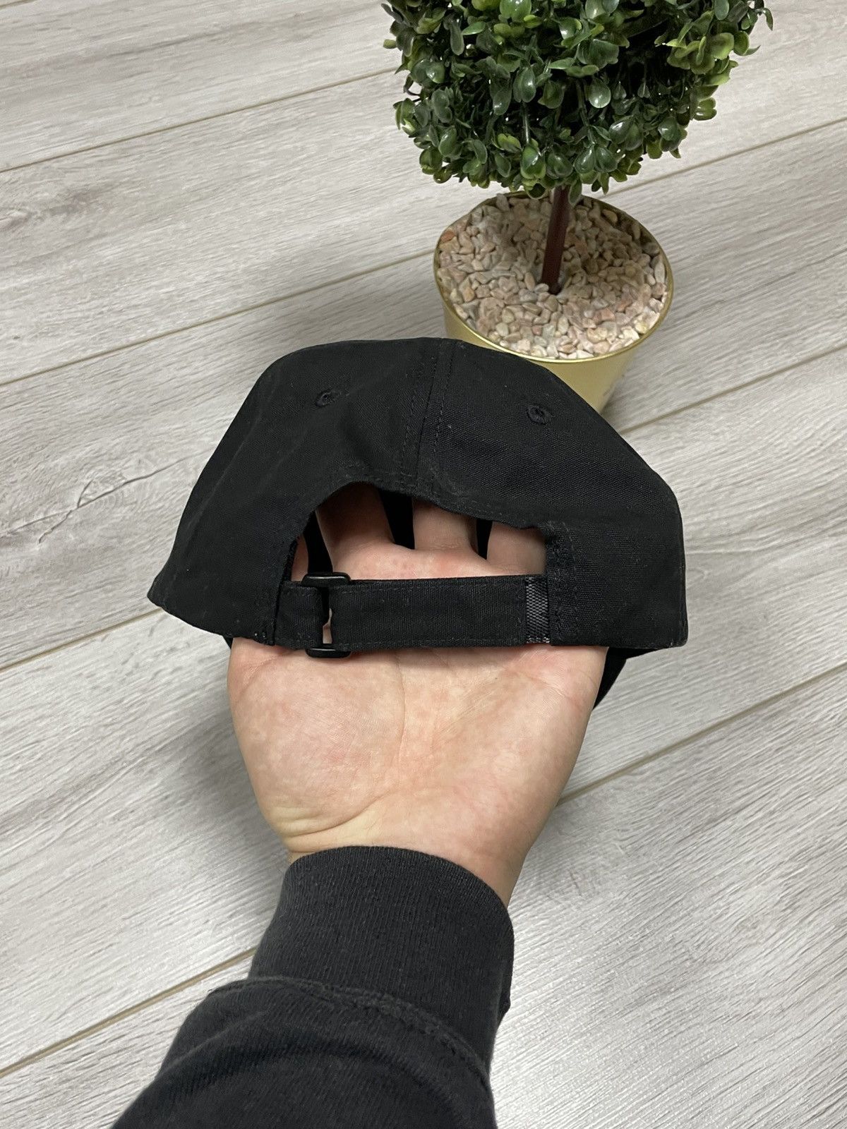 Adidas × Y-3 × Yohji Yamamoto Y-3 big logo cap sign Yohji Yamamoto x Adidas Japanese Size ONE SIZE - 4 Thumbnail