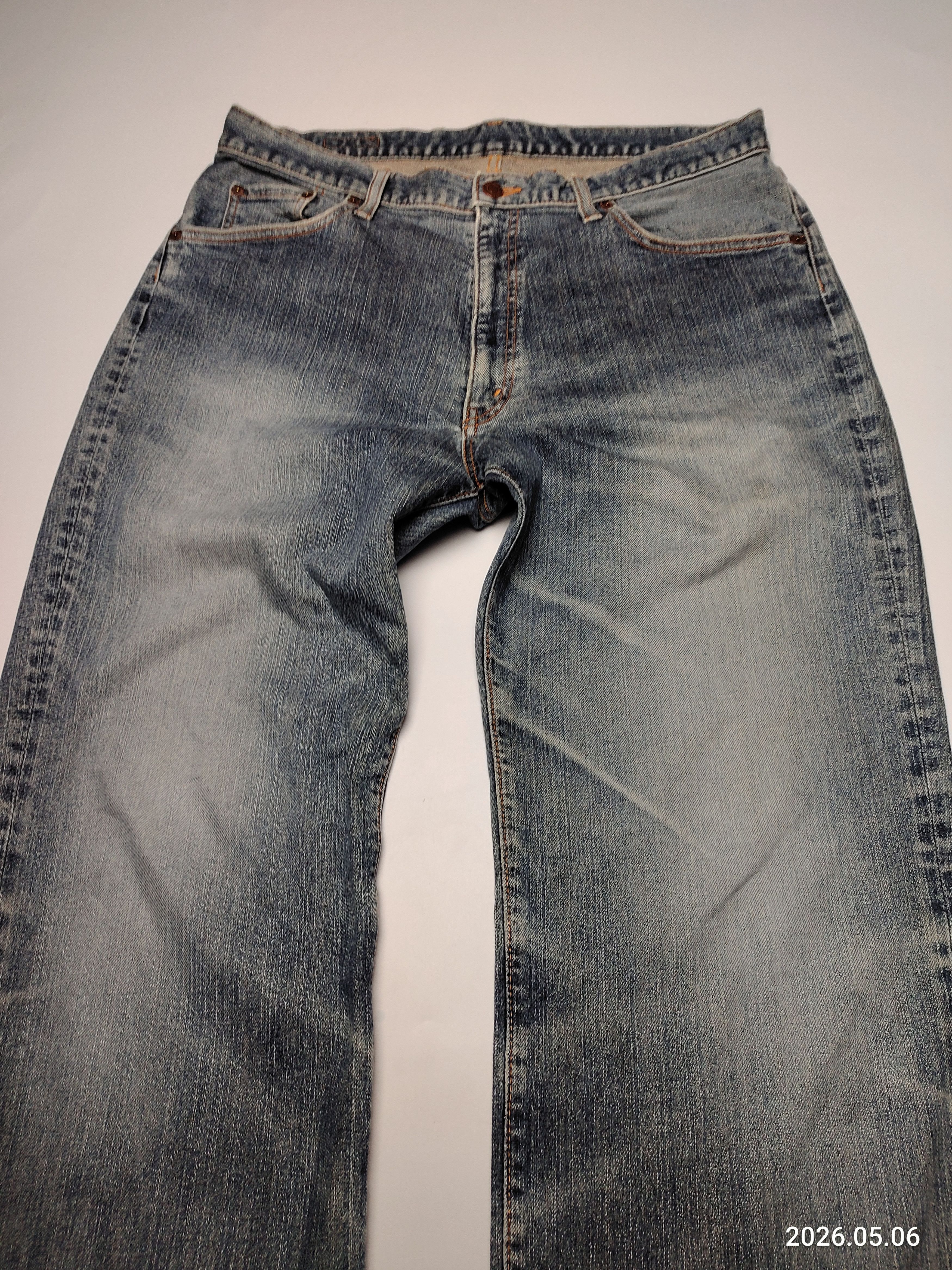 Vintage GL Heart distressed rusty mud denim pants Size US 32 / EU 48 - 4 Thumbnail