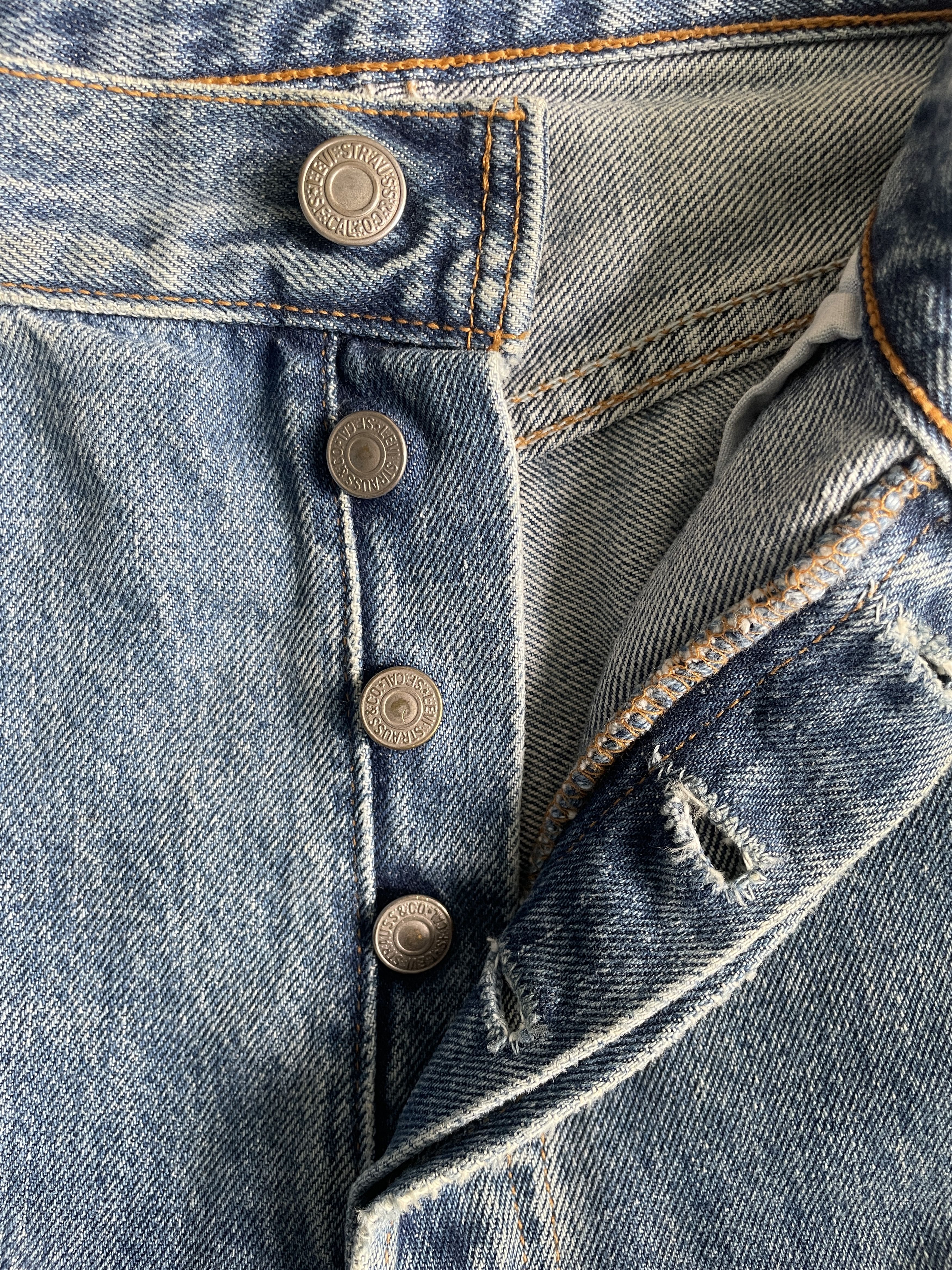 Levi's LEVI'S 501 Denim Made in USA Size US 30 / EU 46 - 15 Thumbnail