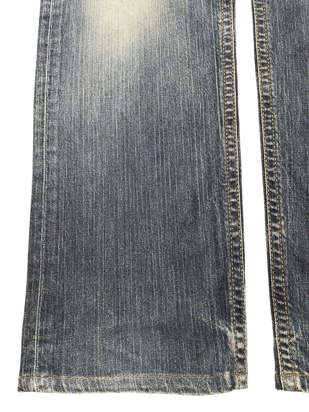 Edwin Vintage Edwin Blue Trip Blue Faded Wash Distressed Loose Fit Size US 30 / EU 46 - 7 Thumbnail