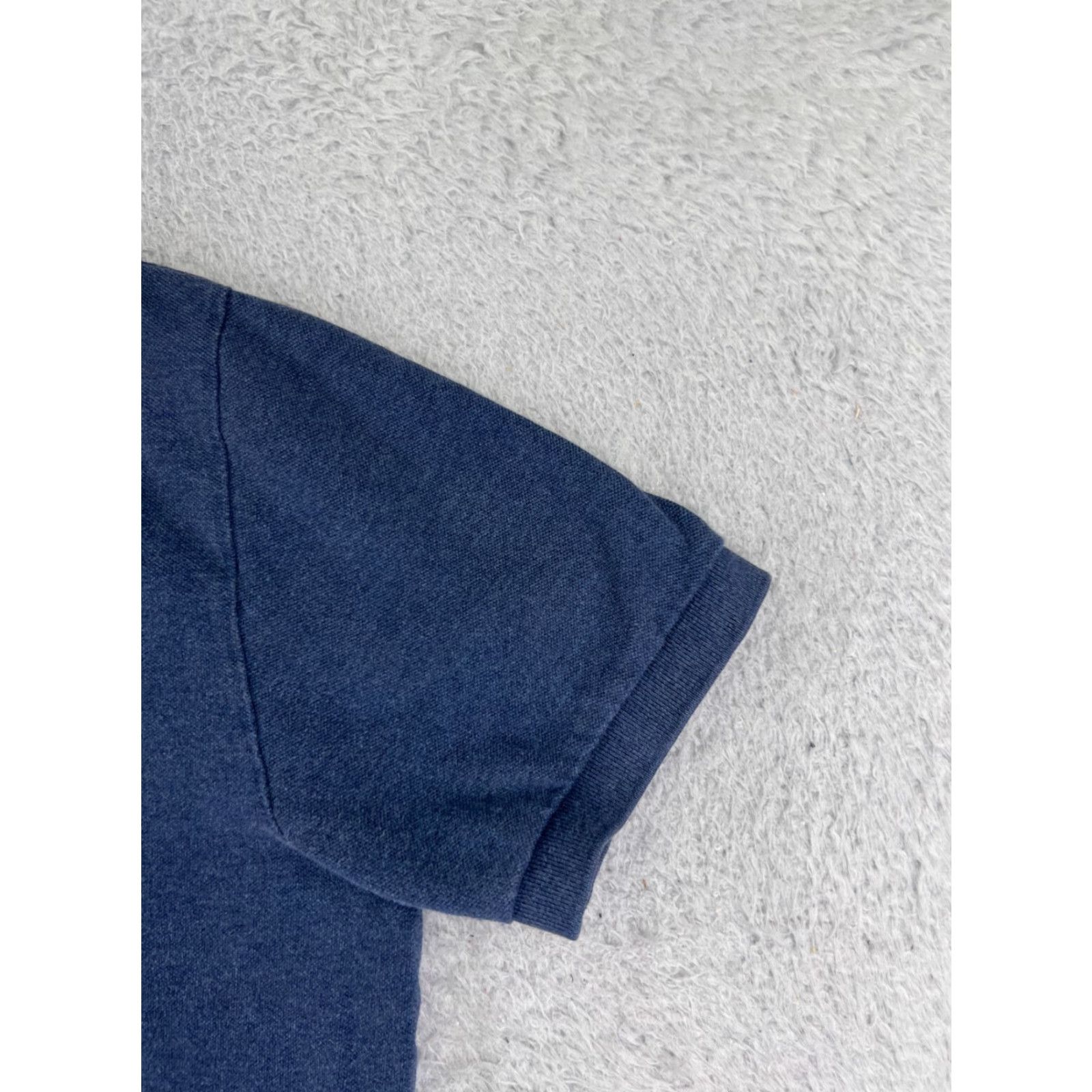Ralph Lauren VINTAGE Ralph Lauren Polo Shirt Mens Large Blue 100% Cotton Knit Golf Shirt Size US L / EU 52-54 / 3 - 2 Thumbnail