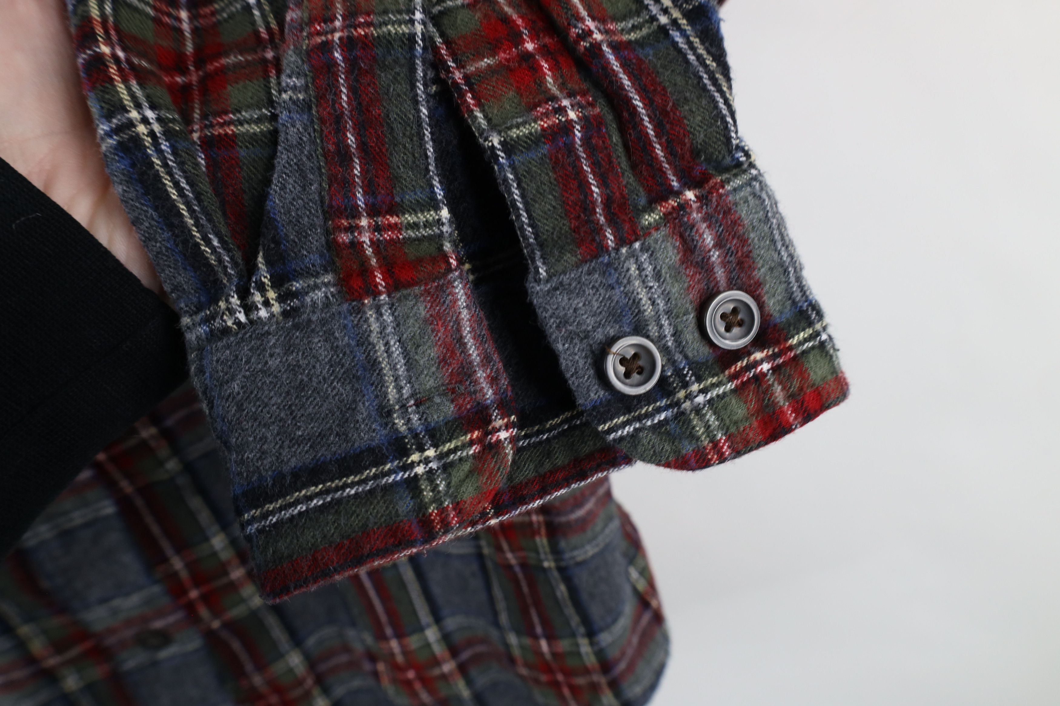 L.L. Bean Vintage LL Bean Fit Flannel Collared Button Shirt Plaid Size XL / US 12-14 / IT 48-50 - 4 Thumbnail