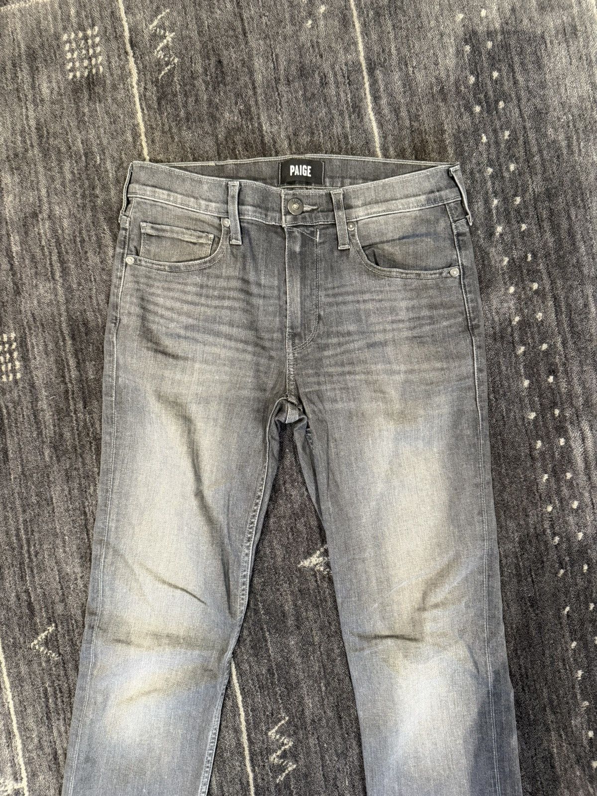 Paige Paige Grey Fade Jeans Size US 29 - 2 Thumbnail