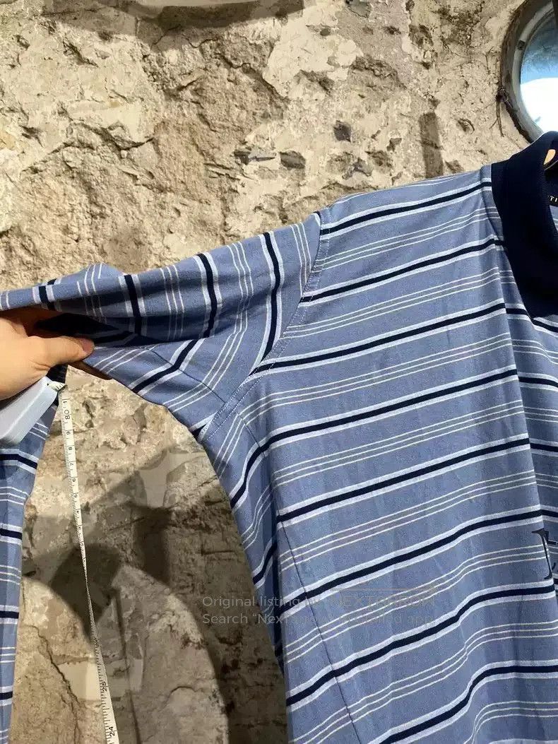 Martine Rose Martine rose blue and white striped long-sleeved T-shirt. Size US M / EU 48-50 / 2 - 6 Thumbnail