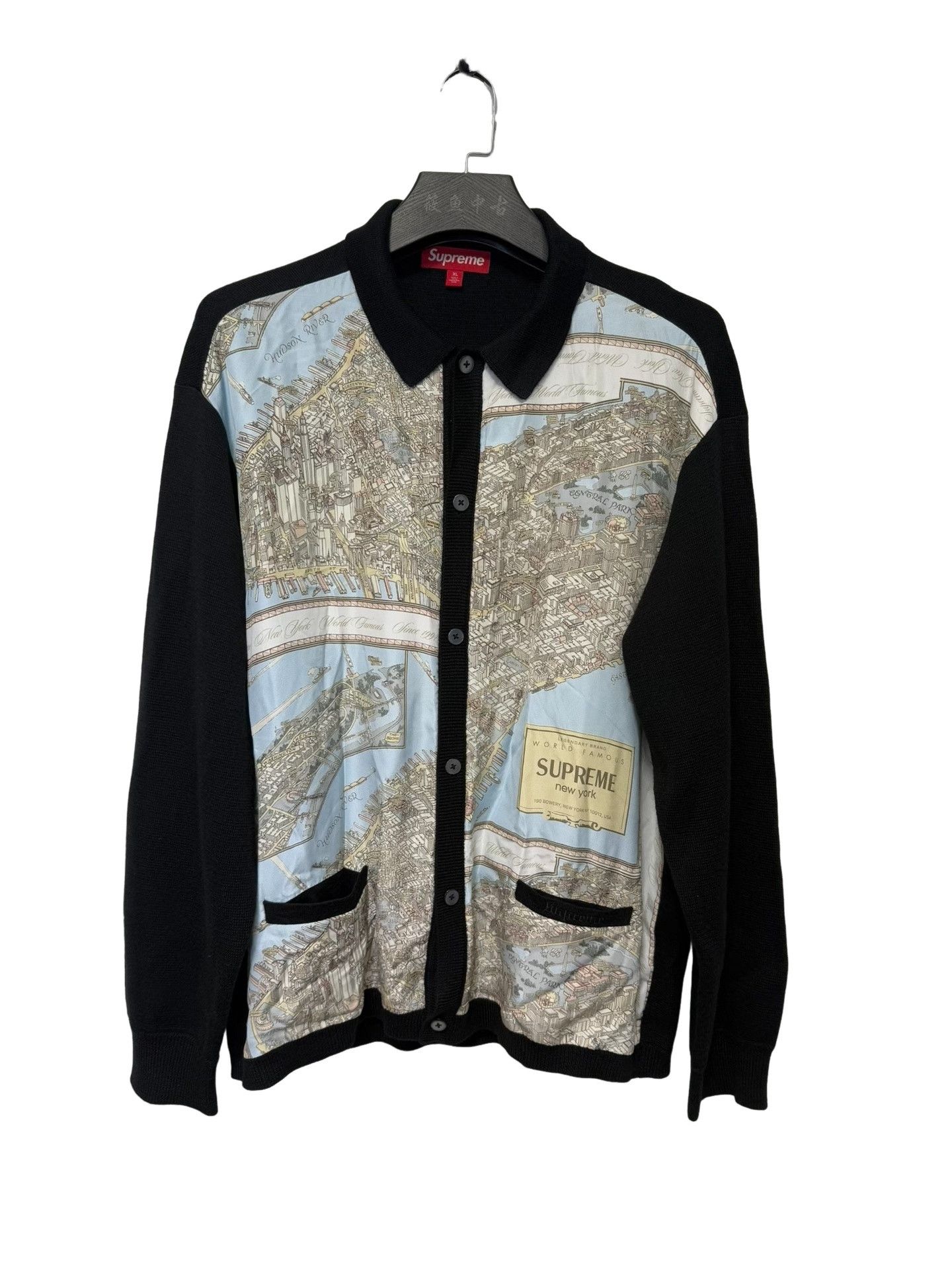 Supreme Supreme Cow Print Cardigan Red | Grailed