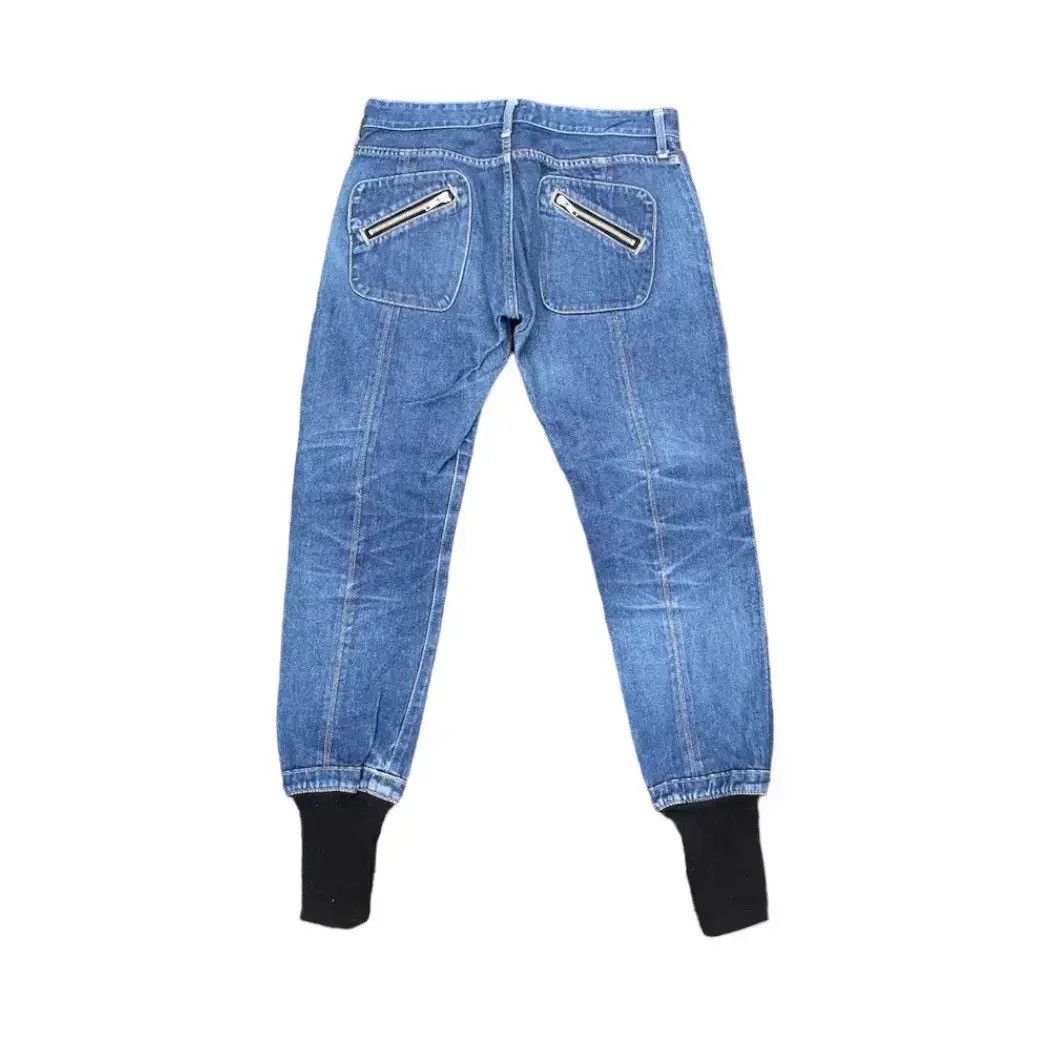 Silas Vintage Silas Jeans Multi Zipper Denim Jogger Pants Waist 29 Size US 29 - 2 Thumbnail