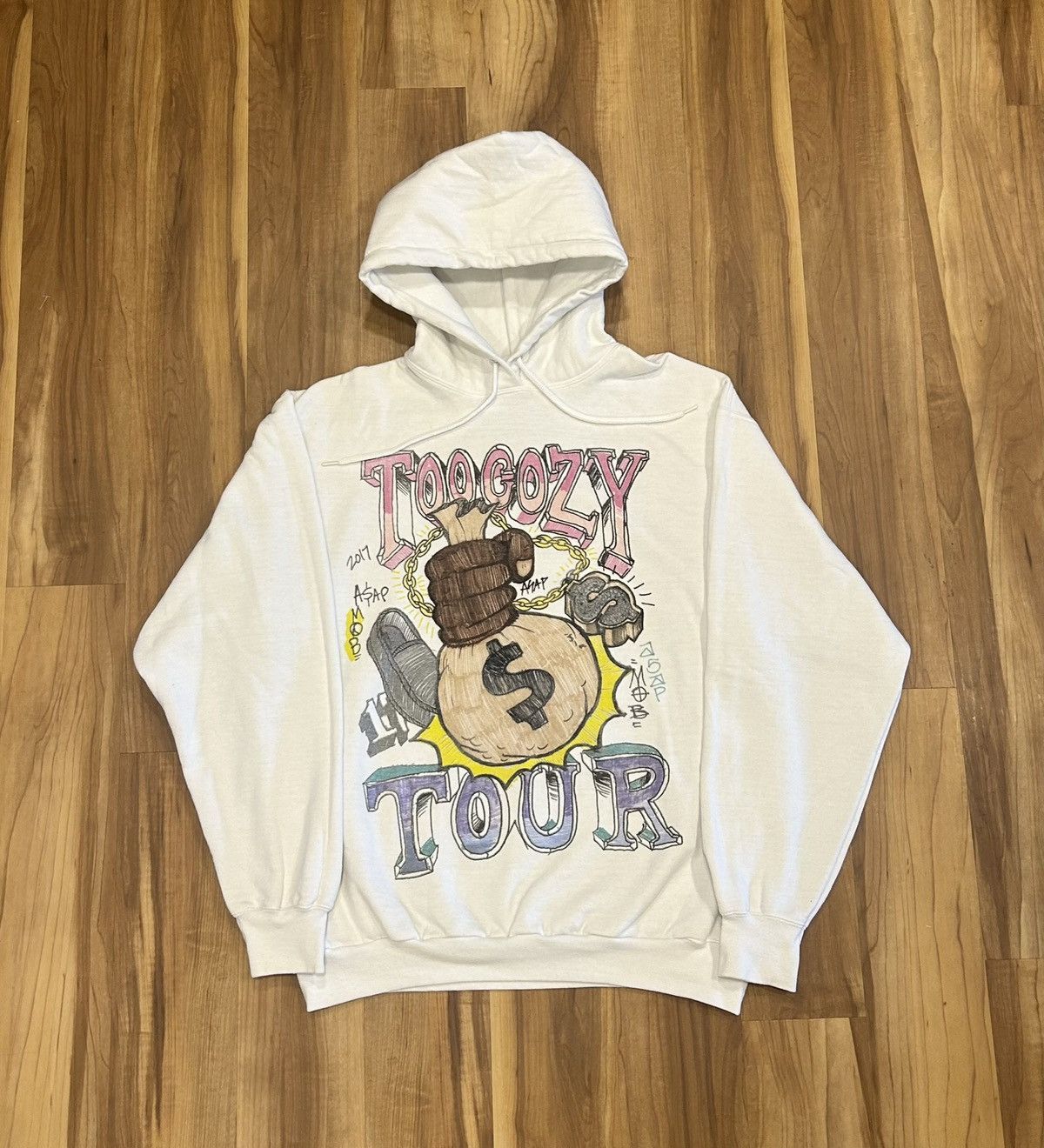 A$AP Rocky 2017 A$AP Mob Too Cozy Tour Hoodie Size US XL / EU 56 / 4 - 1 Thumbnail