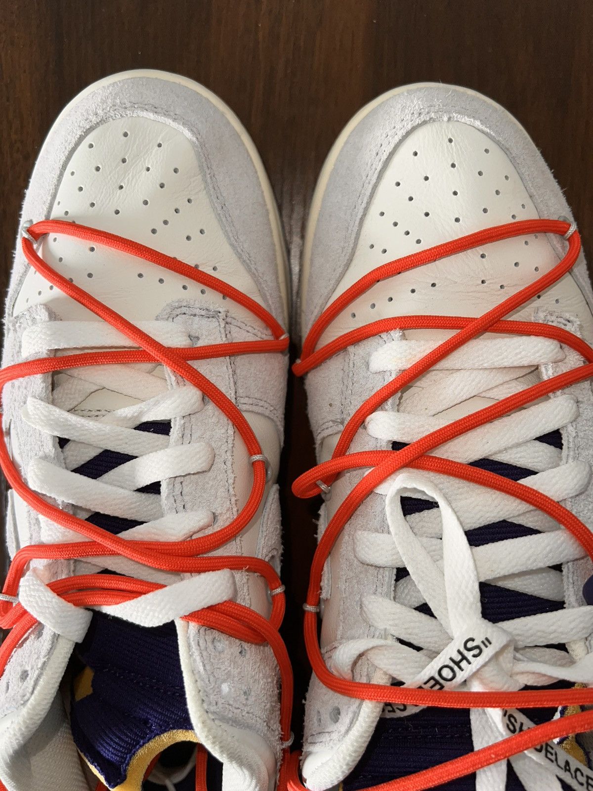 Nike × Off-White Nike Dunk Low / Off White lot #13 Size US 10.5 / EU 43-44 - 18 Thumbnail