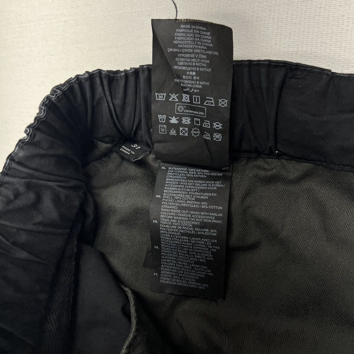 G-Star G Star Raw Pants Black Utility Relaxed Poplin Trainer Size US 31 - 13 Thumbnail