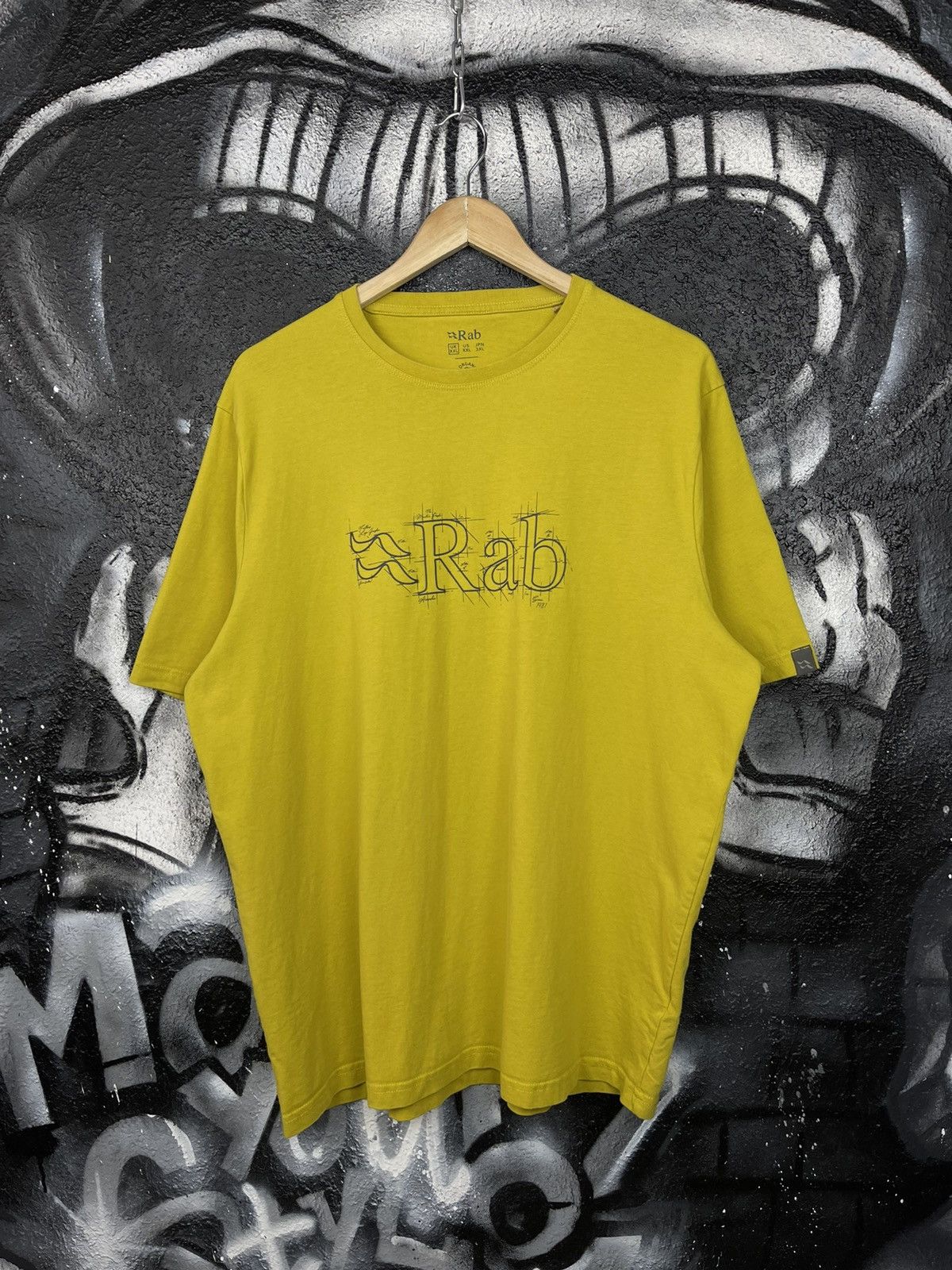Rab Rab Organic Cotton Stance Sketch Logo T-Shirt Men’s Size XXL Size US XXL / EU 58 / 5 - 2 Thumbnail
