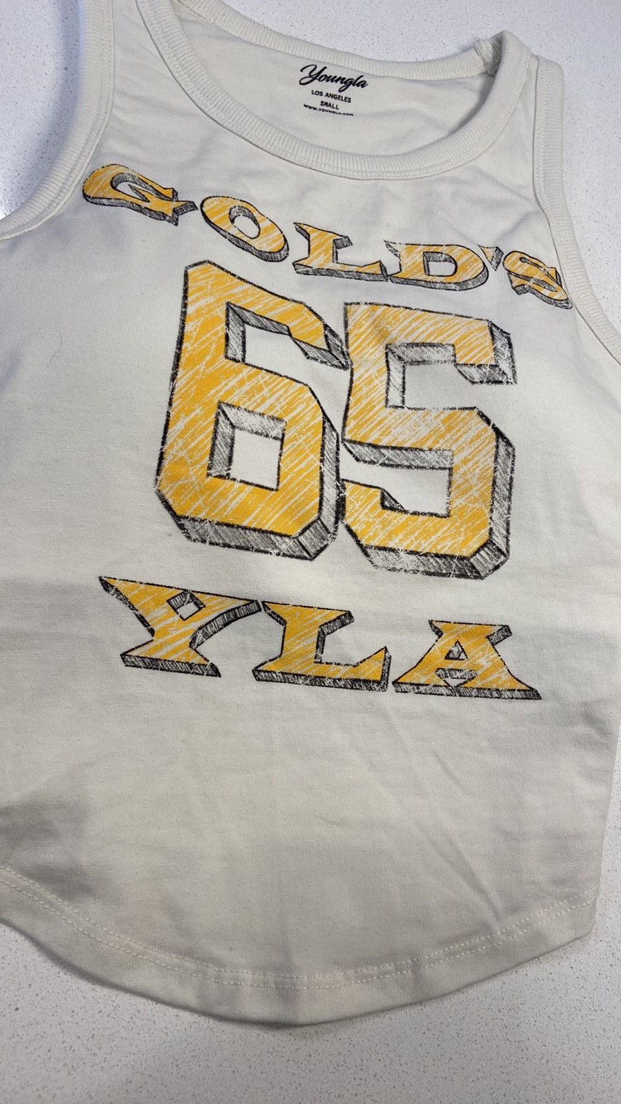 YoungLA Youngla Gold’s Gym Top Size S / US 4 / IT 40 - 3 Thumbnail