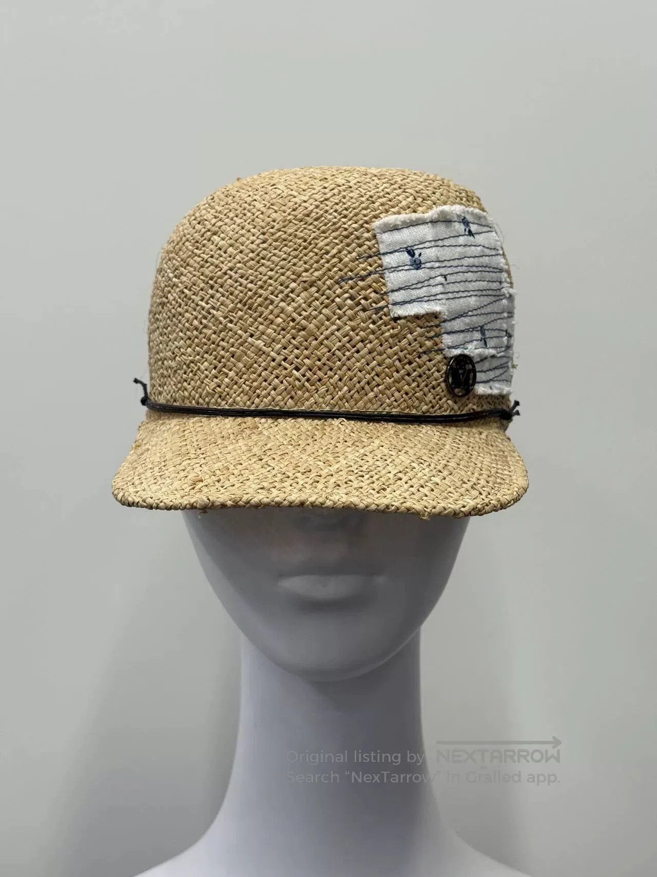 Maison Michel Maison Michel Roxy Raffia Cap. Size ONE SIZE - 1 Thumbnail
