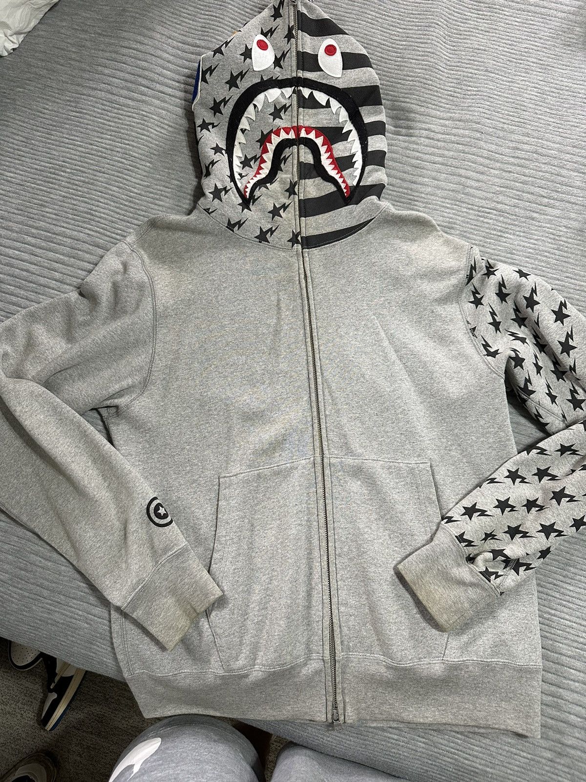 Bape Sta Shark Full Zip Hoodie