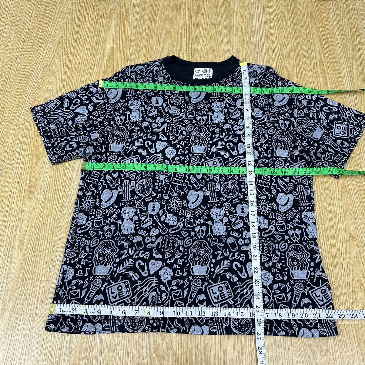 Issey Miyake Cabane de Zucca Issey Miyake Love Fullprint Tshirt A890 Size US M / EU 48-50 / 2 - 5 Thumbnail
