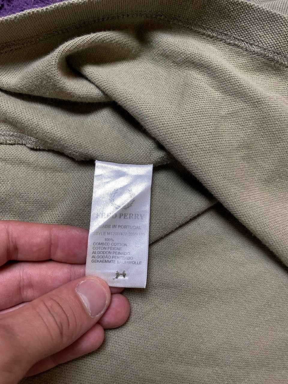 Fred Perry Vintage Polo logo beige Fred Perry T-Shirt streetwear Y2K Size US L / EU 52-54 / 3 - 4 Thumbnail