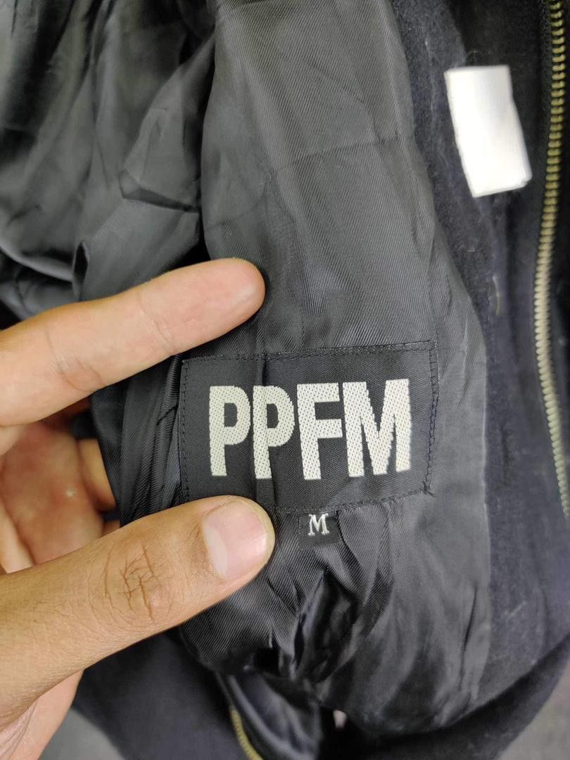 Japanese Brand × PPFM × Vintage Vintage PPFM Peyton Palace For Men Wool Faux Fur Jacket Size US M / EU 48-50 / 2 - 12 Thumbnail