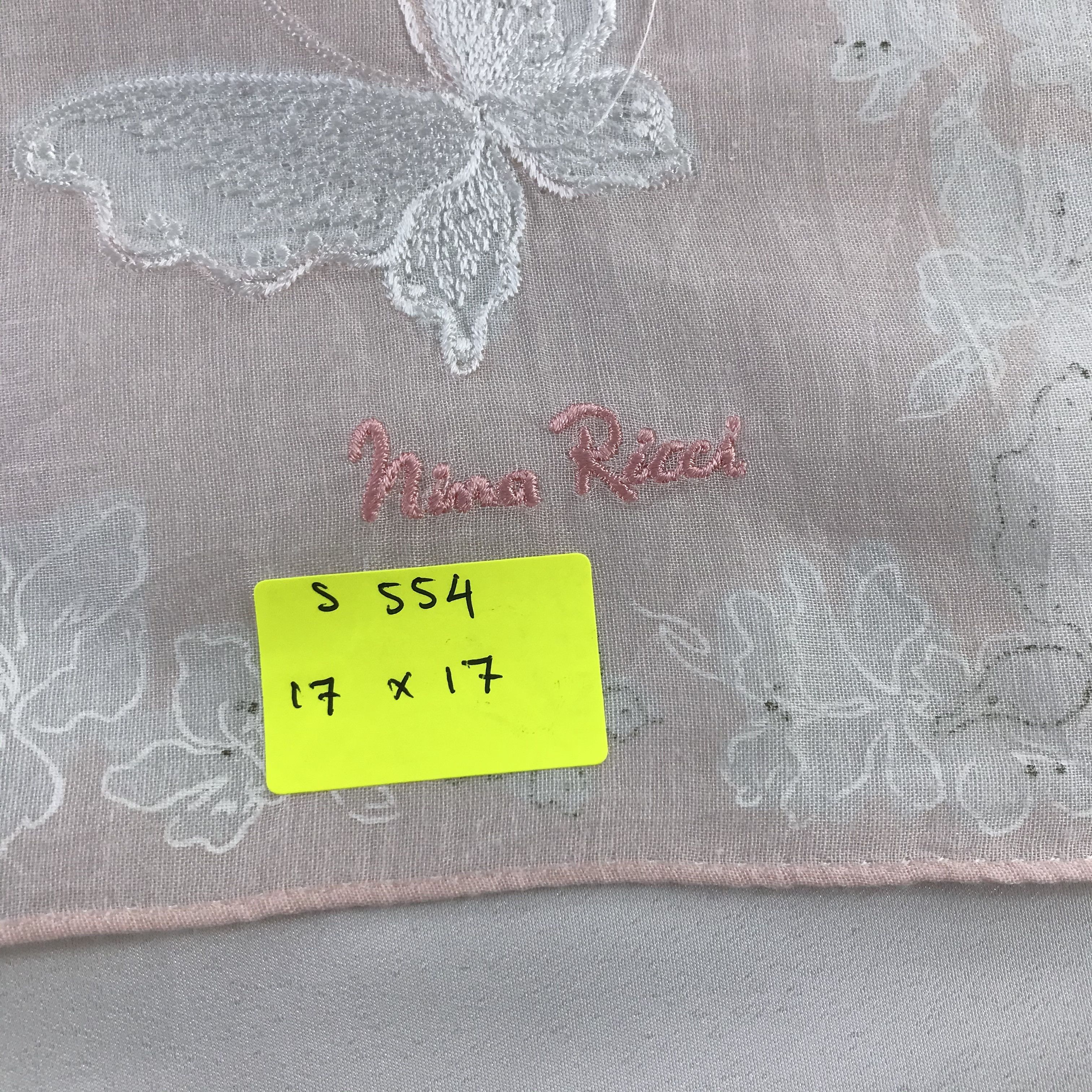 Nina Ricci × Vintage Nina Ricci Bandana / Handkerchief / Neckerchief - S554 Size ONE SIZE - 5 Thumbnail