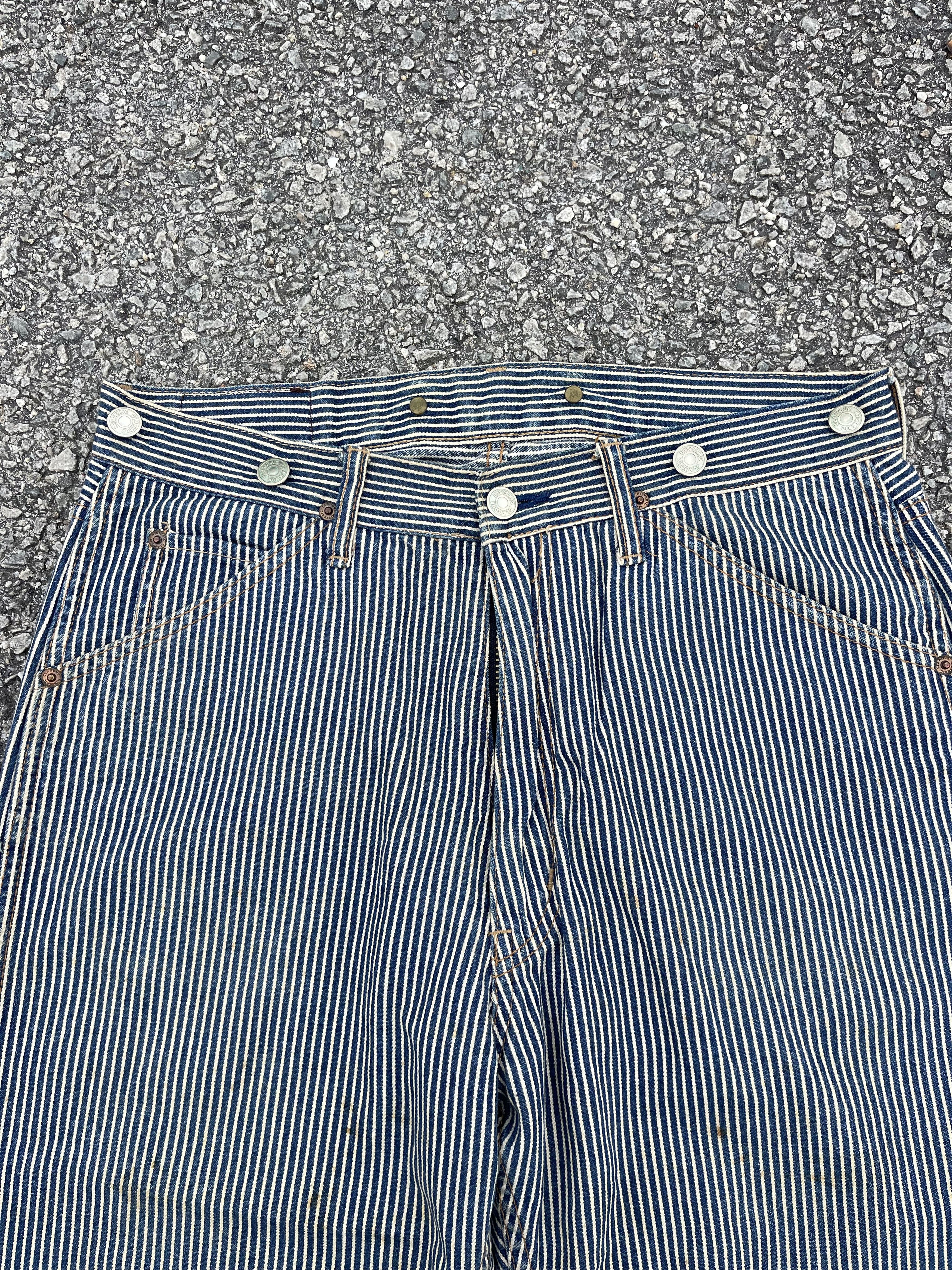 Hysteric Glamour × Vintage Vtg Hysteric Glamour Hickory Workwear Trouser Size US 33 - 5 Thumbnail