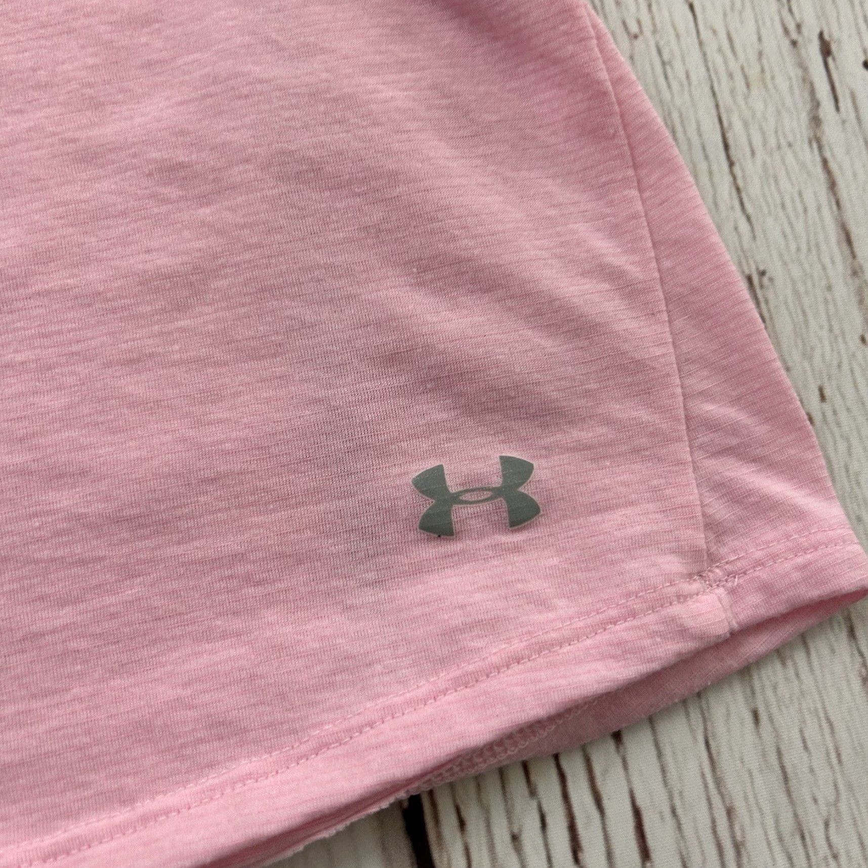 Under Armour Under Armour Heatgear Tank Top Racerback Sleeveless Women's M Pink Shirt Size M / US 6-8 / IT 42-44 - 2 Thumbnail