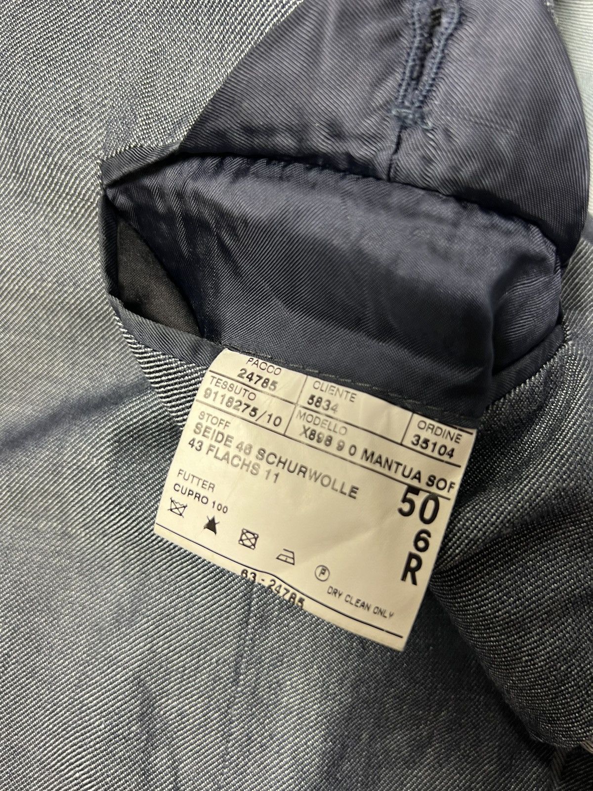 Corneliani Corneliani Mantua Cupro 100 Blazer Jacket 2 Button Size 50R Size 40R - 16 Thumbnail