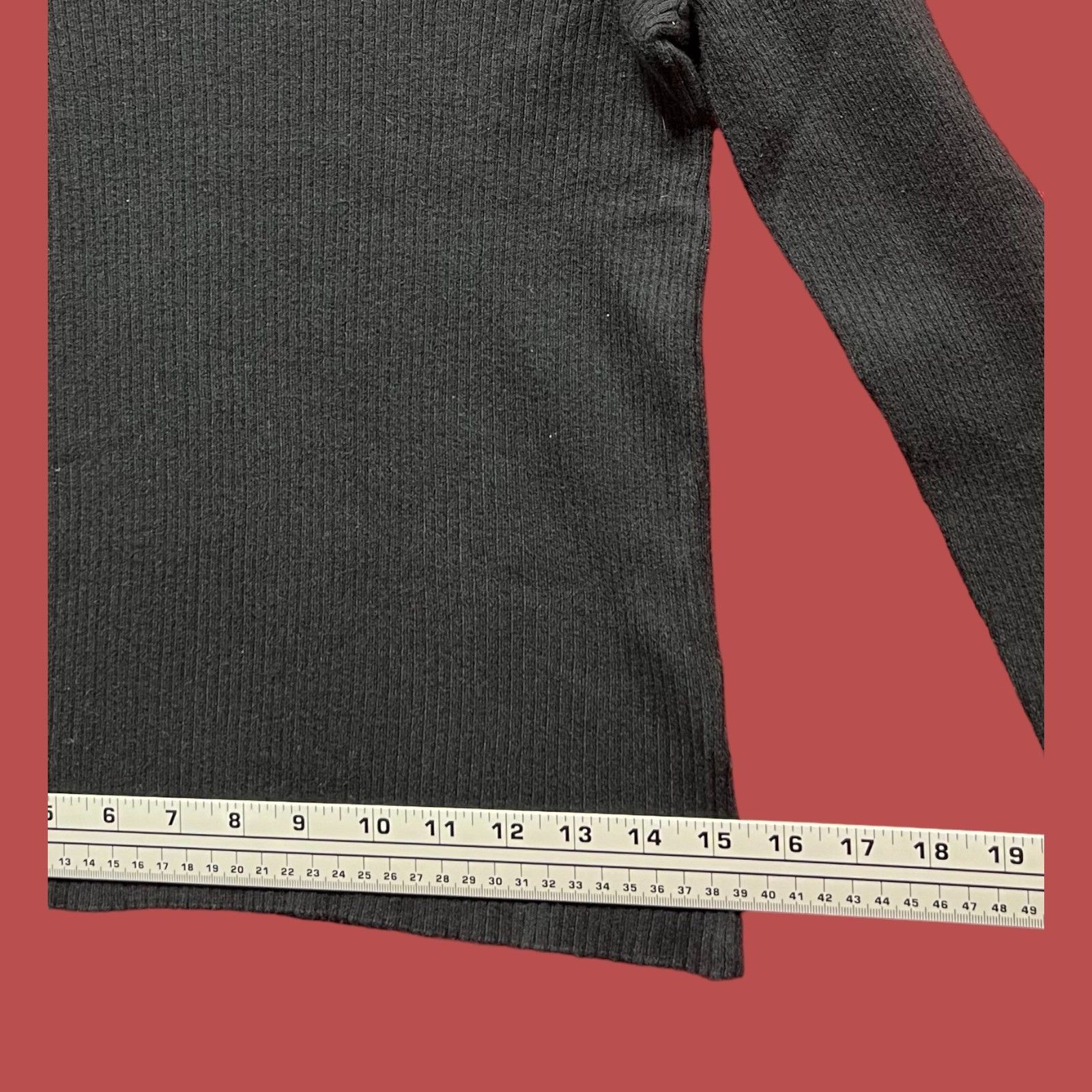 Other Universal Thread - Women's Ribbed Long Sleeve Scoopneck T-Sh Size XL / US 12-14 / IT 48-50 - 5 Thumbnail