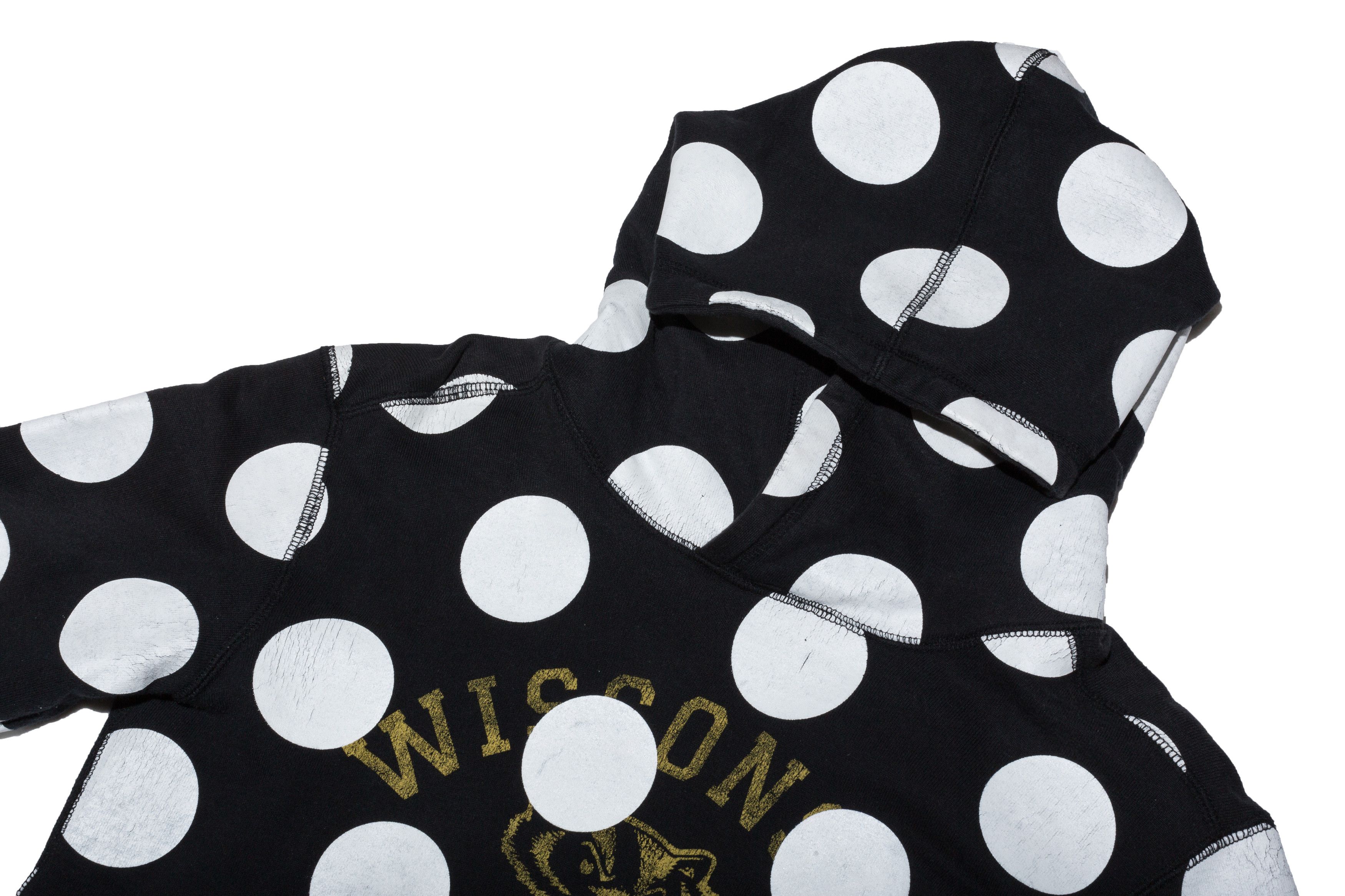 Sasquatchfabrix WISCONSIN POLKA DOT COLLEGE HOODIE Size US S / EU 44-46 / 1 - 4 Thumbnail