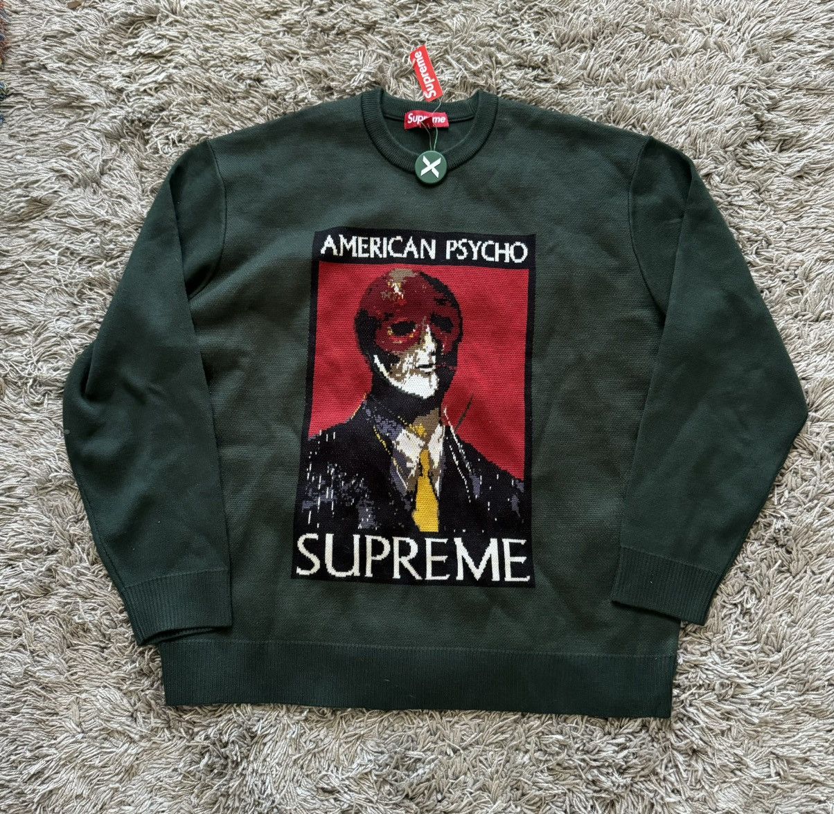 Supreme American Psycho Sweater | Grailed