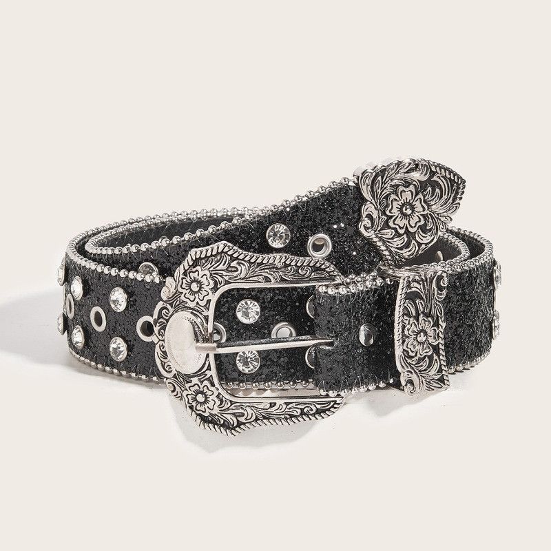 Japanese Brand × Vintage Bling bling goth belt Size ONE SIZE - 1 Thumbnail