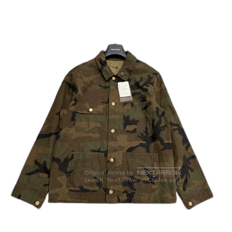 Louis Vuitton louis vuitton lv supreme camo jacket. Size US L / EU 52-54 / 3 - 1 Thumbnail