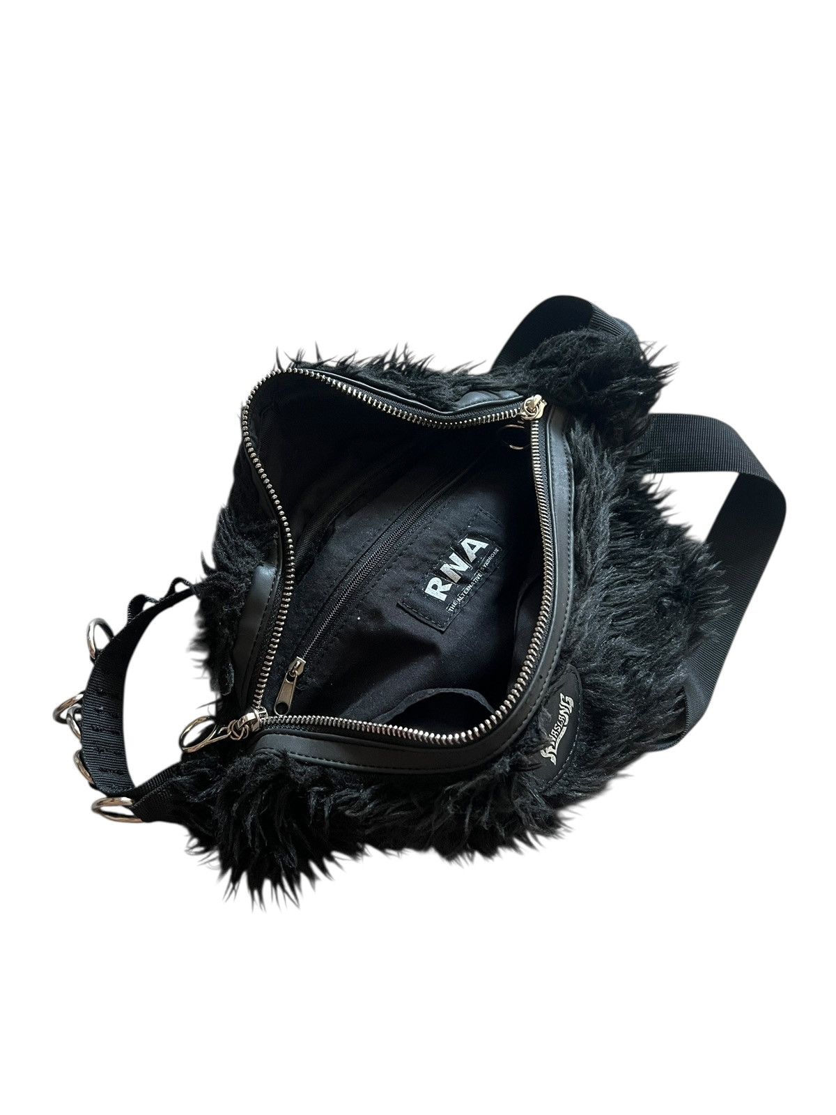 If Six Was Nine 2000s RNA SLANG Fur Seditionaries Waist Bag Size ONE SIZE - 9 Thumbnail