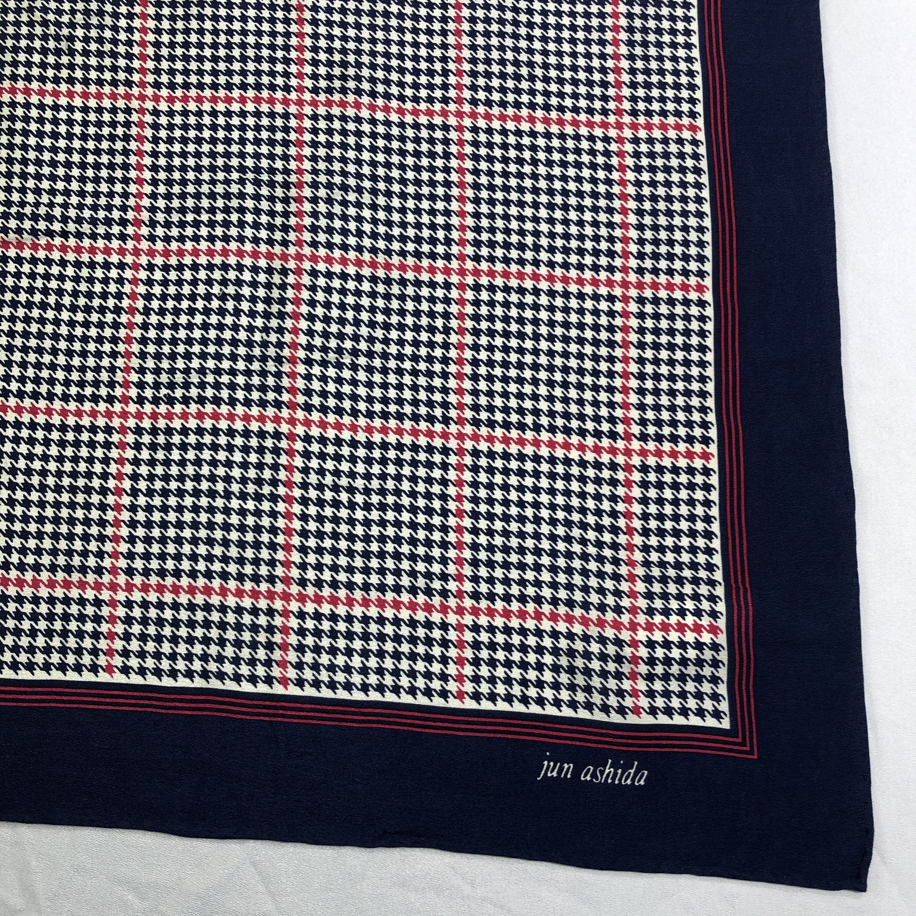 Vintage Vintage Jun Ashida Silk Scarf Size ONE SIZE - 4 Thumbnail