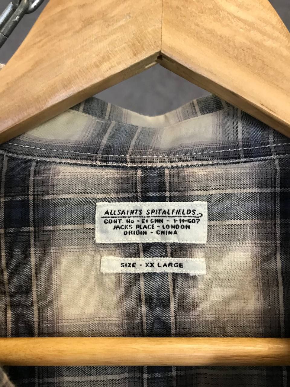 Allsaints Allsaints vintage shirt Size US XXL / EU 58 / 5 - 4 Thumbnail