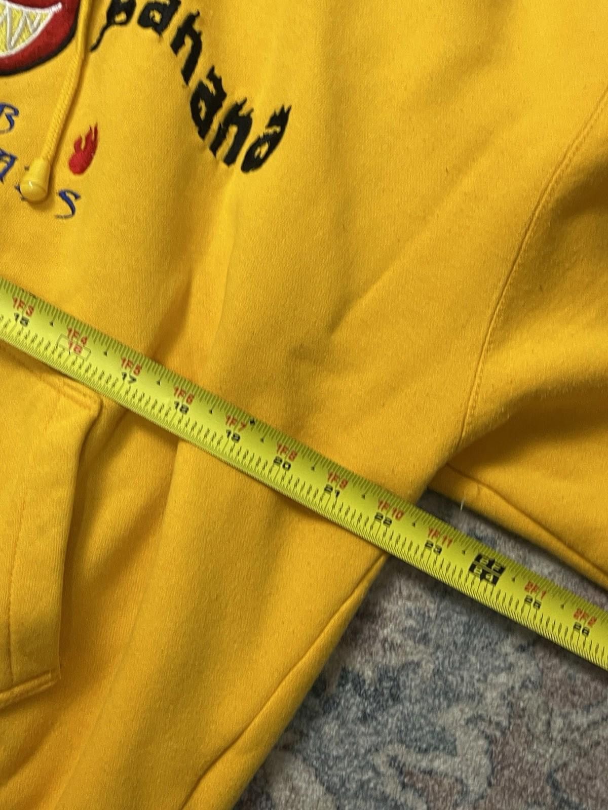 Independent Truck Co. Y2K Baja Banana Skate Hoodie Yellow Flame Size L Rare Size US L / EU 52-54 / 3 - 12 Thumbnail