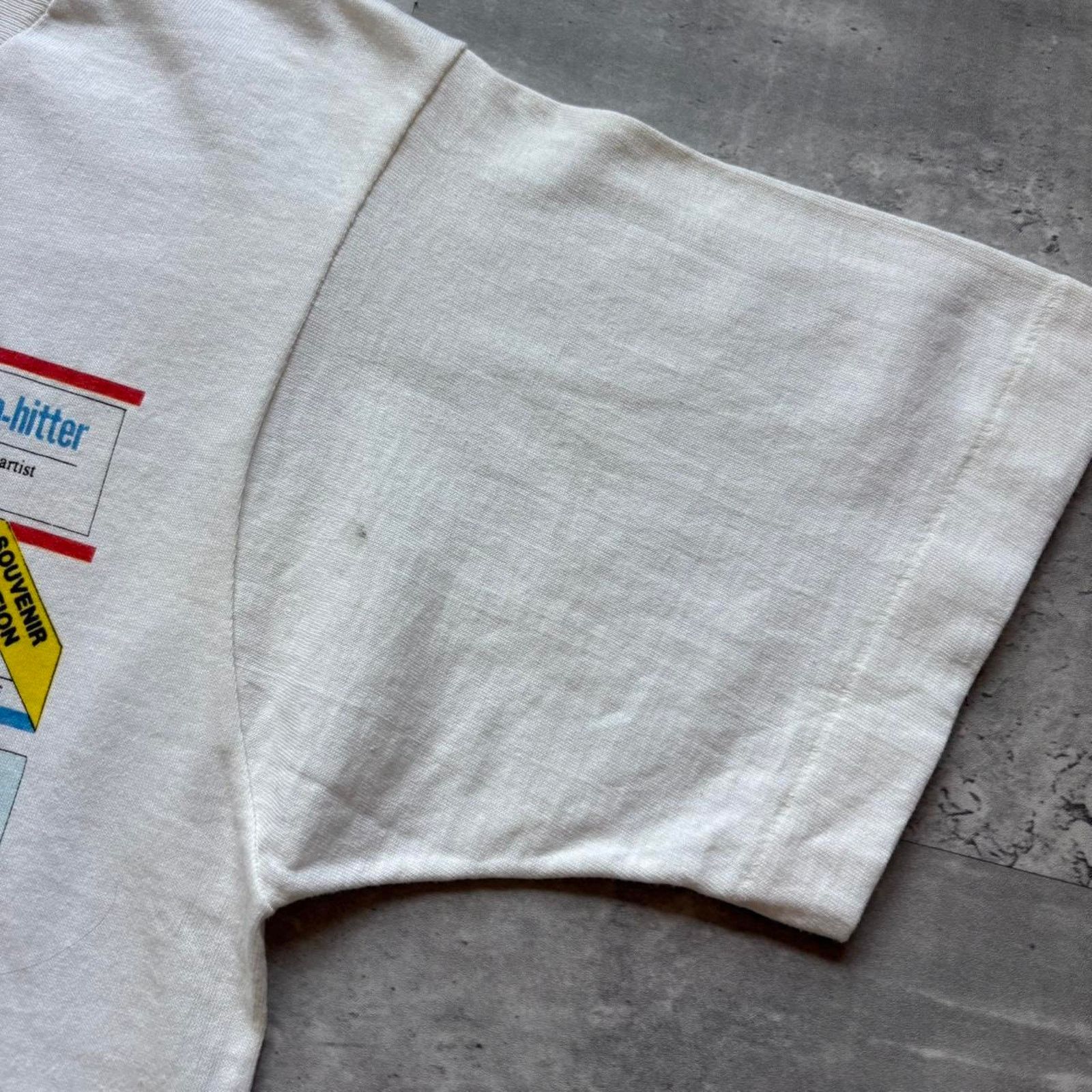 Fruit Of The Loom Vintage 1990s texas rangers newspaper Size US M / EU 48-50 / 2 - 2 Thumbnail