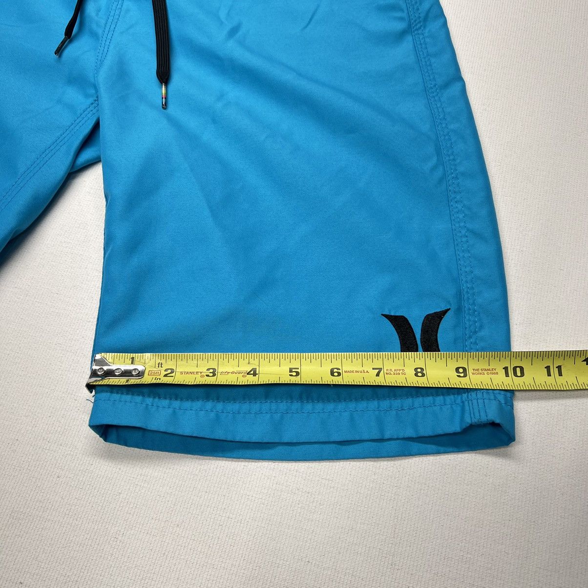 Hurley Hurley Swim Shorts Blue Board Trunks Pocket Beach Pool Logo Size US 29 - 15 Thumbnail