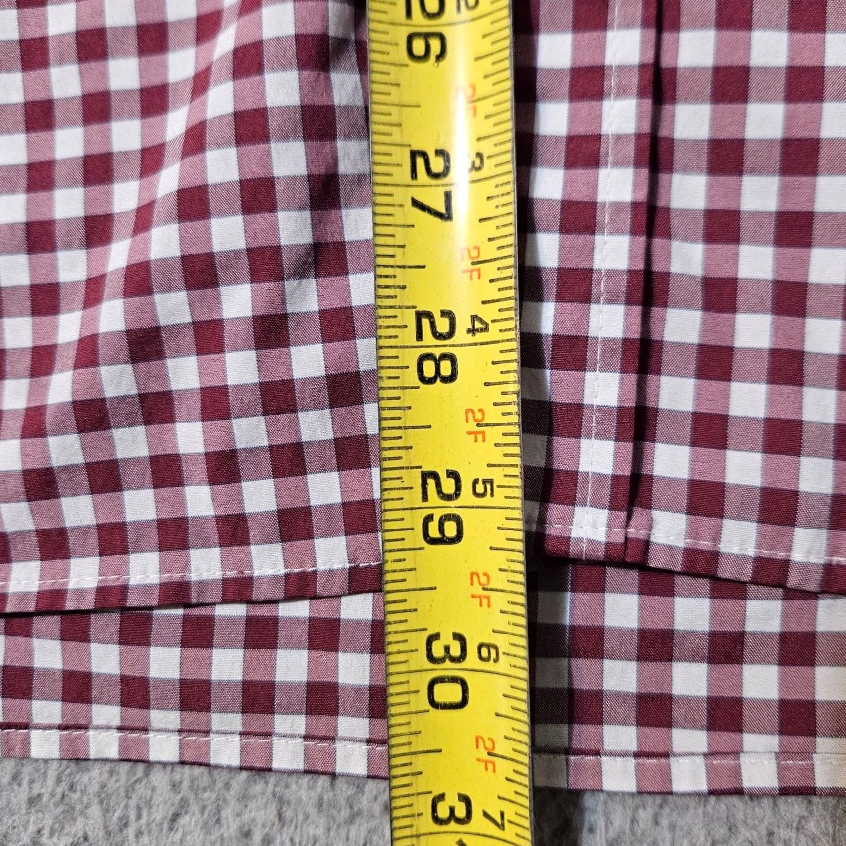 Vineyard Vines Vineyard Vines Mens XL Red Plaid Performance Stretch Classic Fit Whale Shirt Long Sleeve Size US XL / EU 56 / 4 - 6 Thumbnail