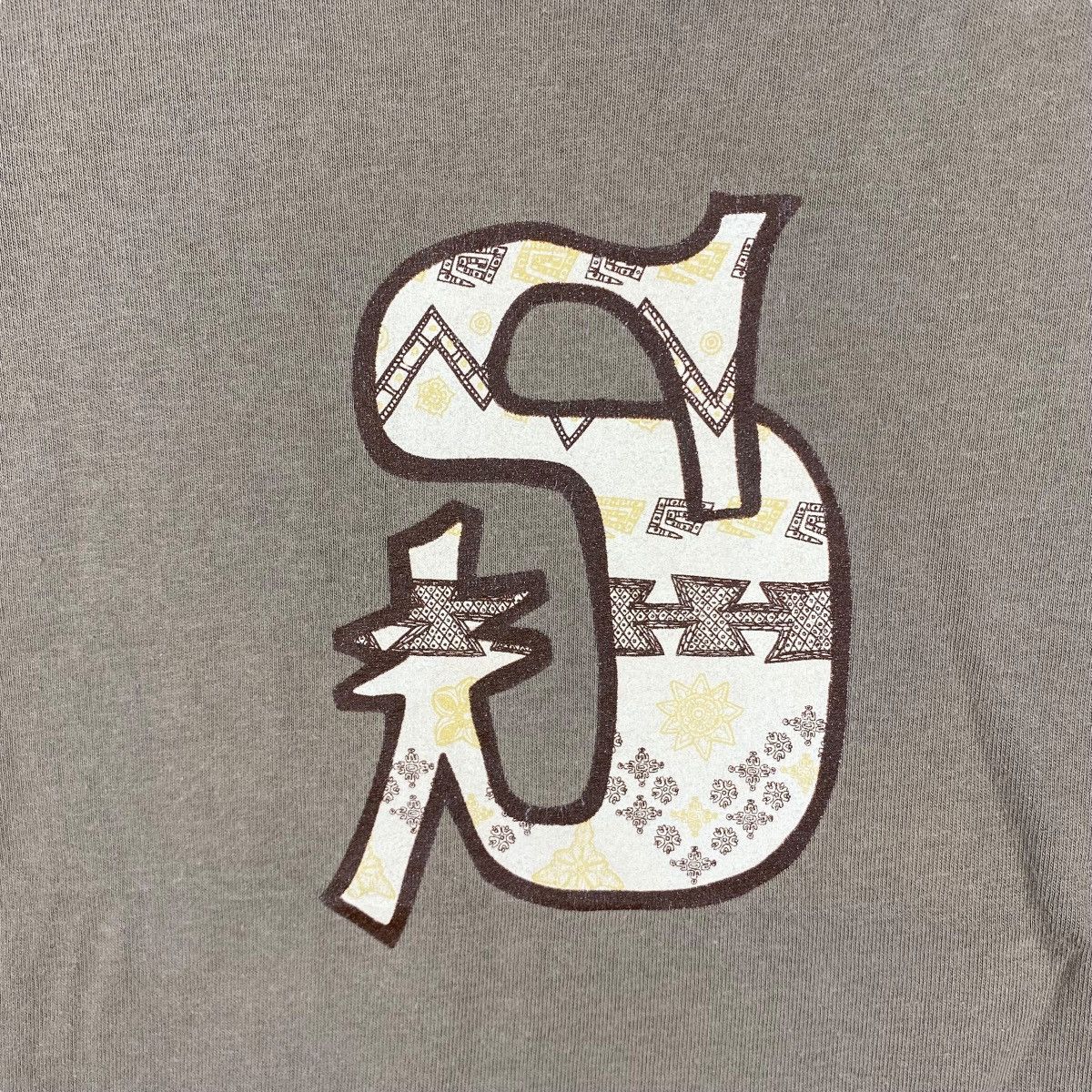 Stussy Vintage 00's STUSSY Big Logo Graphic Women Tops Tee Shirt Size S / US 4 / IT 40 - 2 Thumbnail