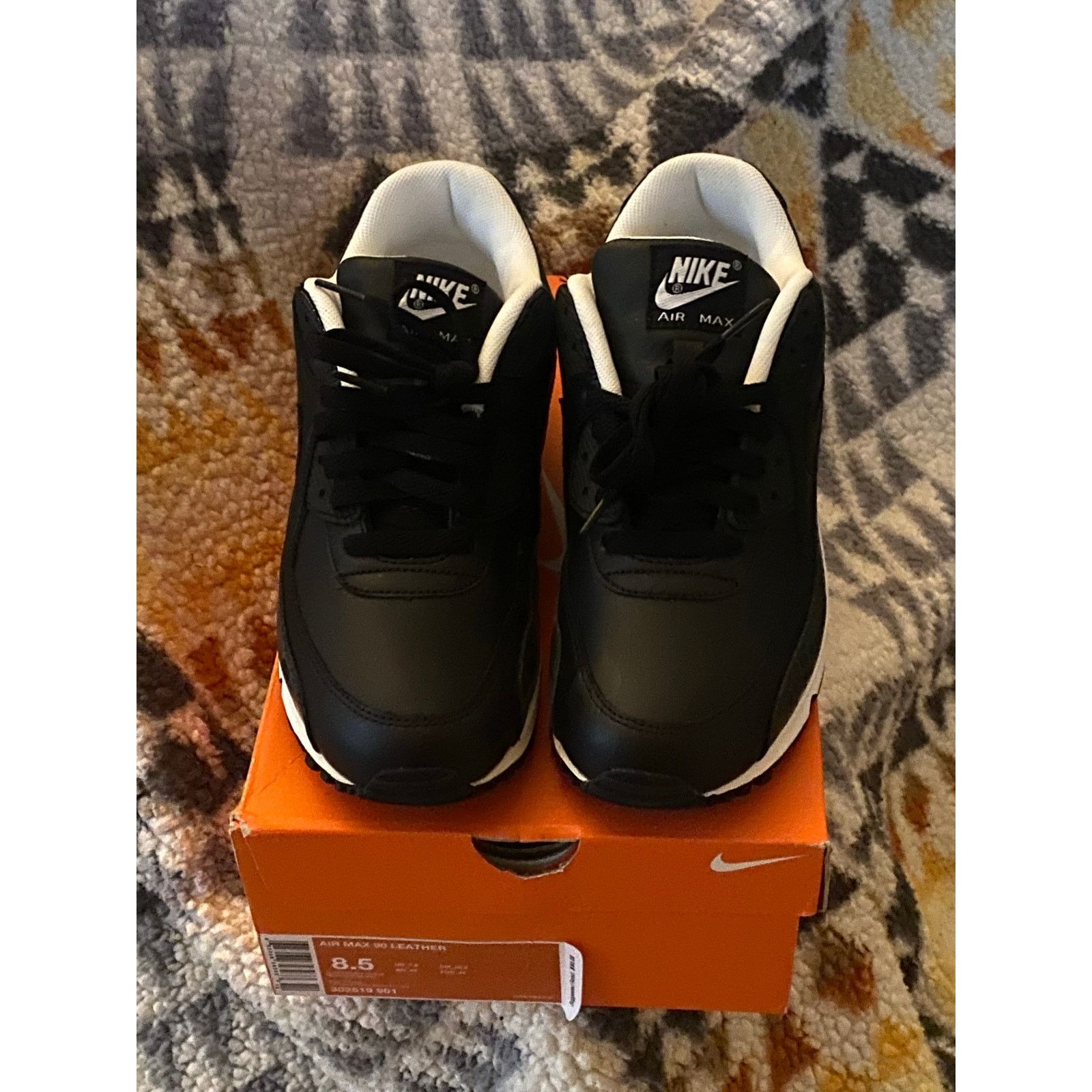 Nike Air Max 90 Leather 'Reflector Croc' m8.5 w10 Size US 8 / EU 41 - 8 Thumbnail