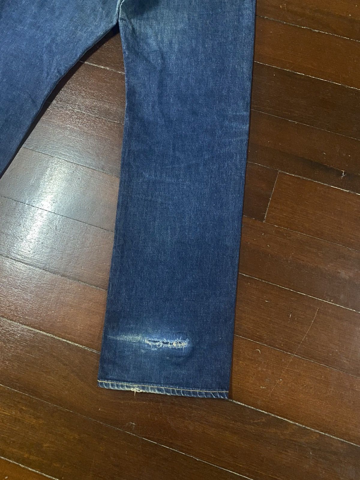 Edwin Vintage 90s Edwin 505 Selvedge Straight Jeans wide leg Size US 36 / EU 52 - 10 Thumbnail