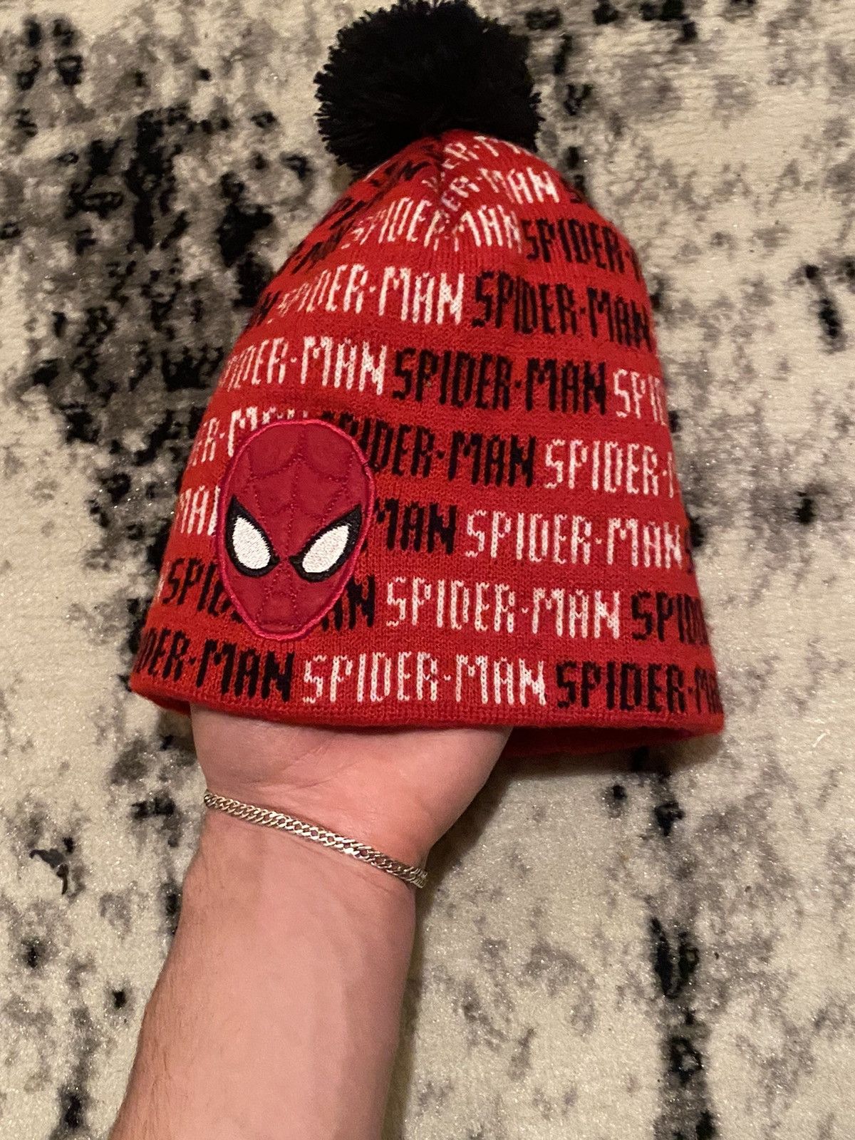 Japanese Brand × Vintage Vintage Spider Man Y2K Hat Size ONE SIZE - 2 Thumbnail