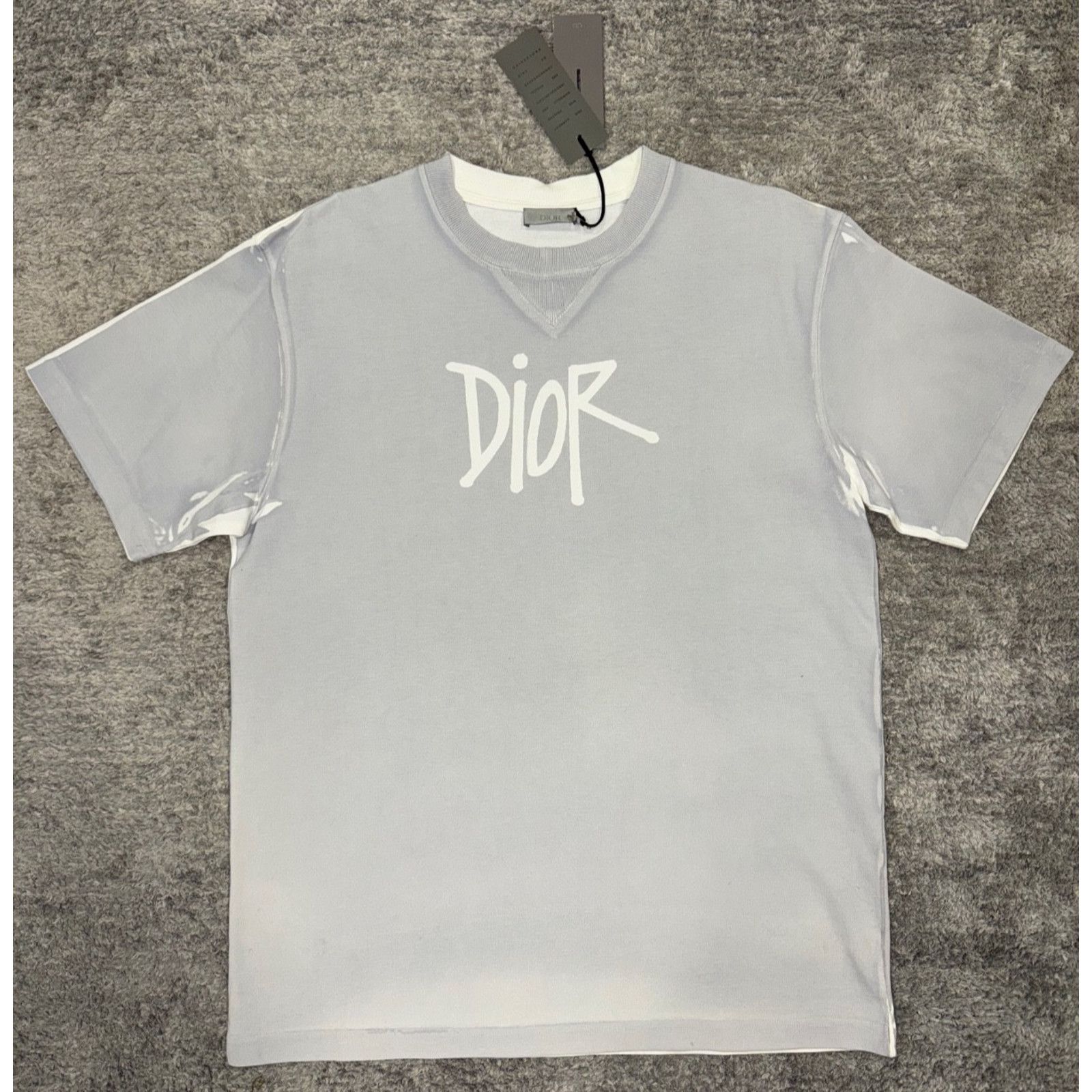 Dior Dior Shawn Stussy Sleeve Classic Tee Shirt T-Shirt Large Size US L / EU 52-54 / 3 - 2 Thumbnail