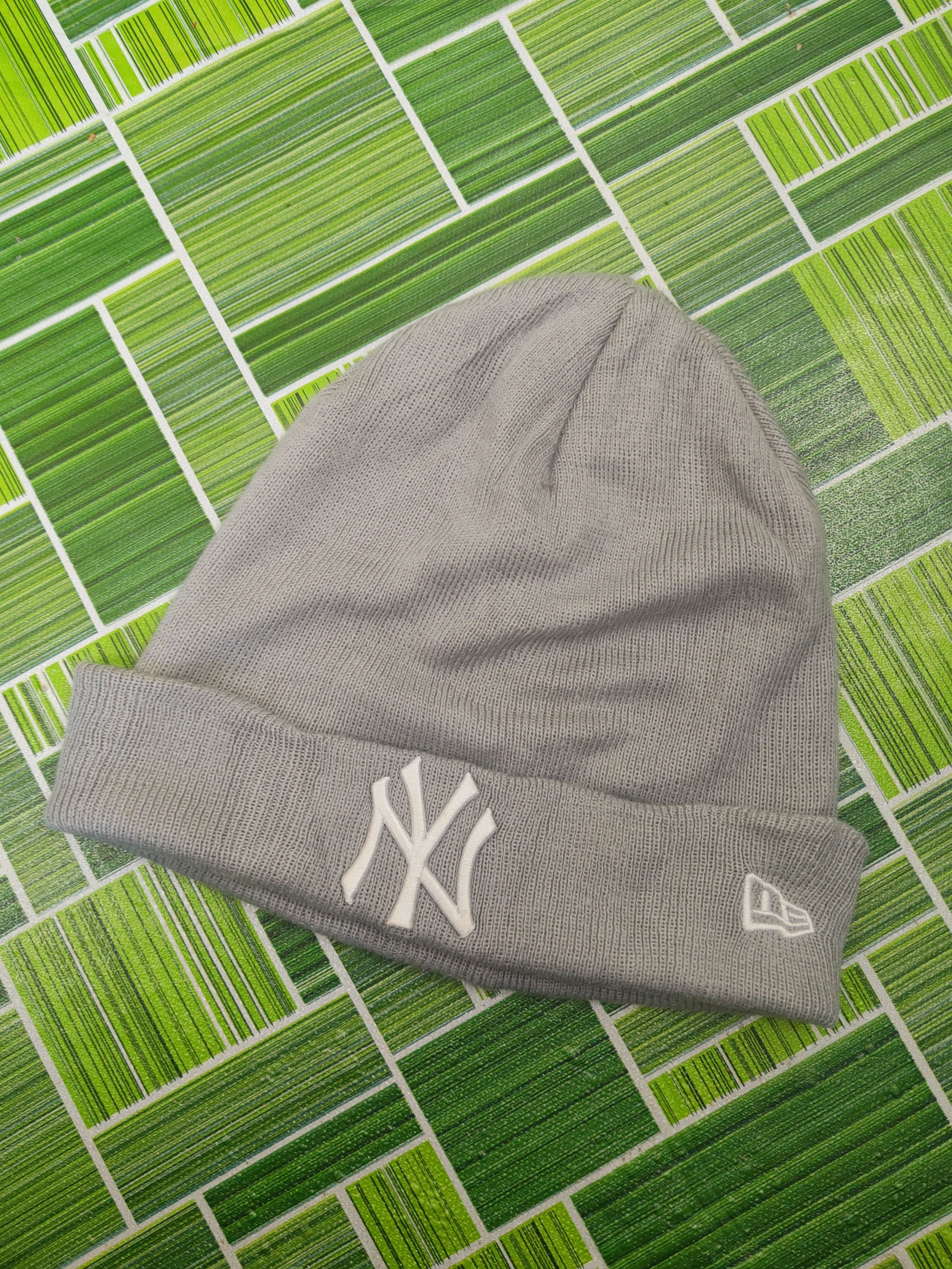 New Era New Era Gray NY Knit Beanies #1670 Size ONE SIZE - 1 Thumbnail
