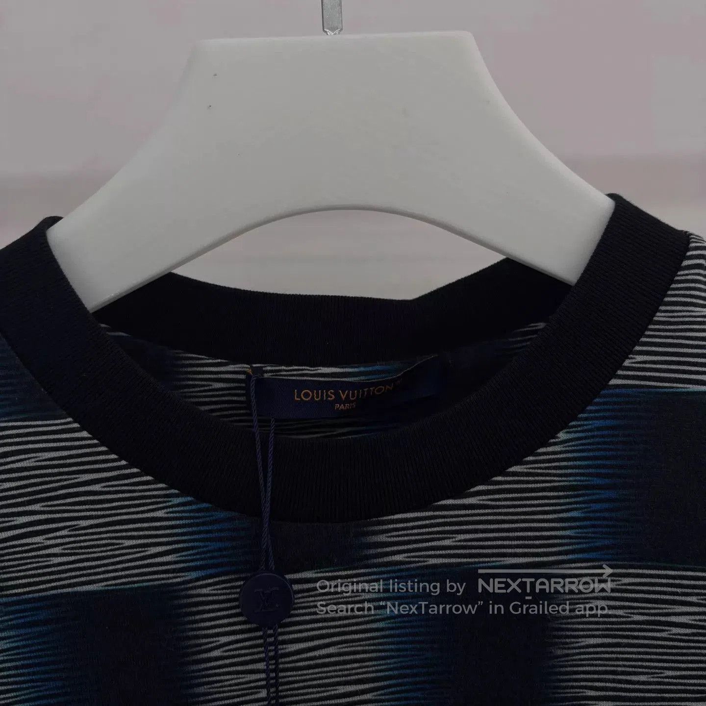 Louis Vuitton Checkered Pattern Short Sleeve Shirt. Size US M / EU 48-50 / 2 - 3 Thumbnail
