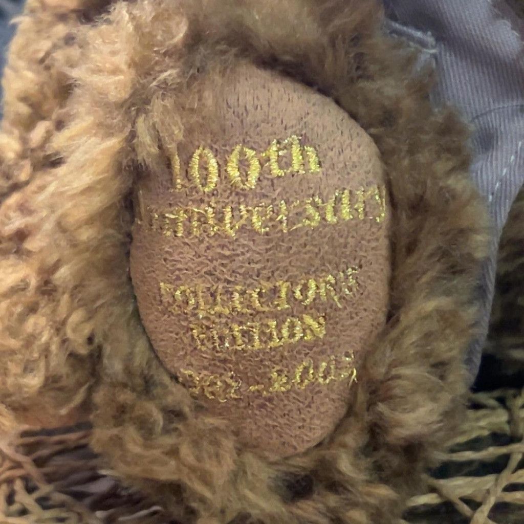 Other 100th Anniversary Teddy Bear Plush Vintage Dan Dee Size ONE SIZE - 2 Thumbnail