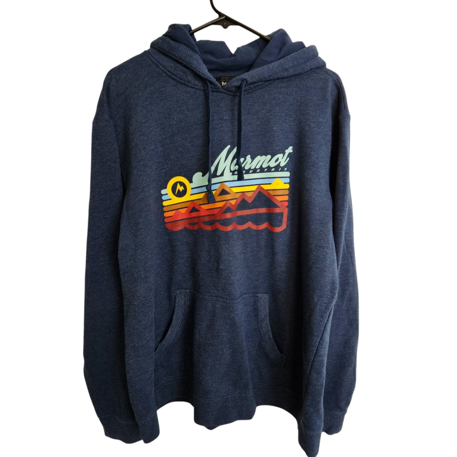 Marmot Marmot Mens Graphic Hoodie Sweatshirt Size XL Gorpcore Size US XL / EU 56 / 4 - 1 Thumbnail