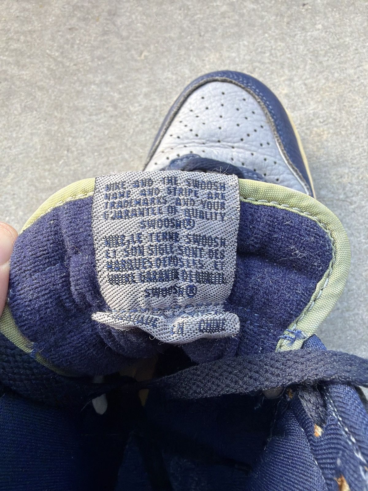 Nike Size 9 - Nike Dunk High Georgetown 2000 Size US 9 / EU 42 - 10 Thumbnail