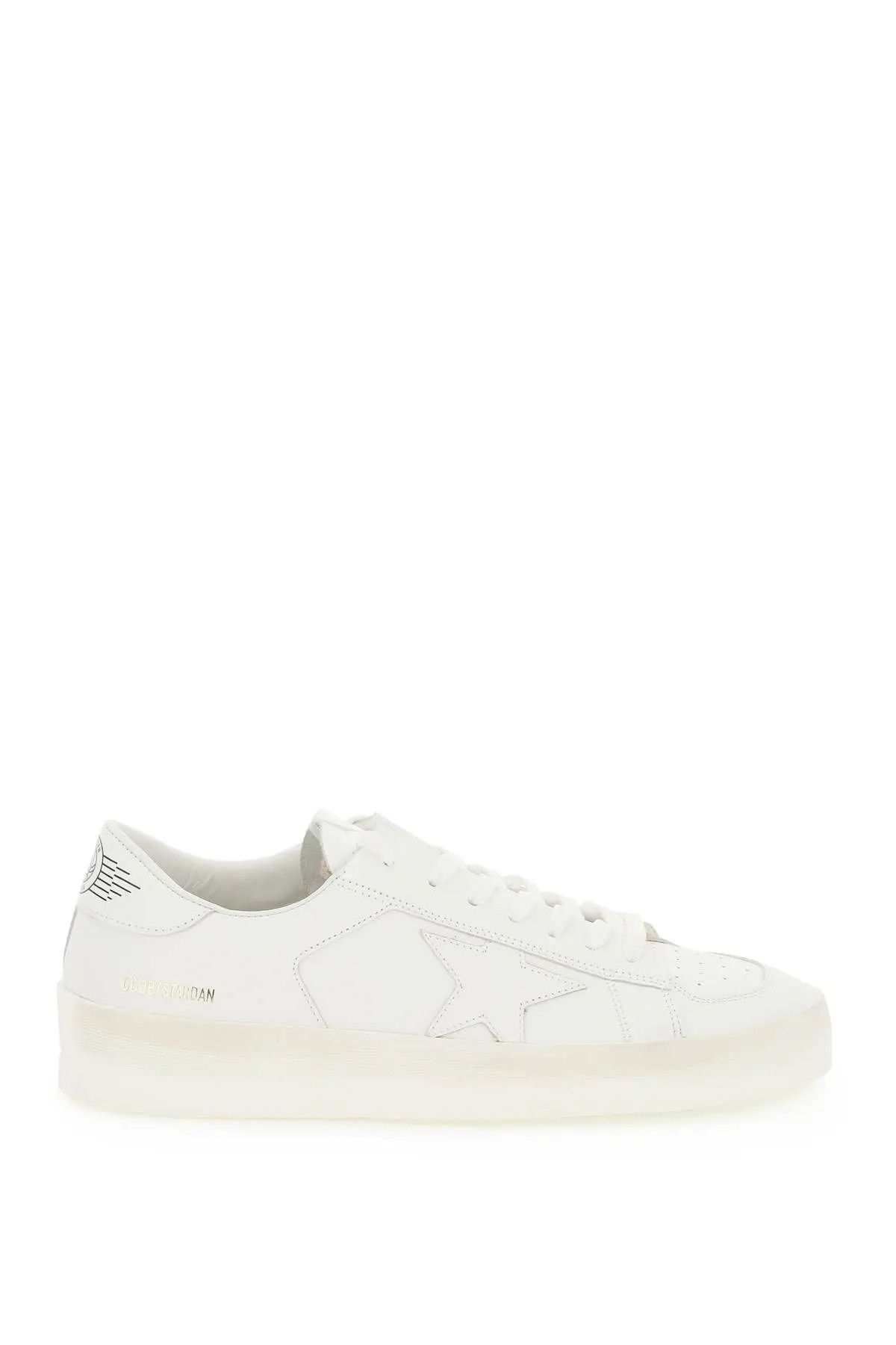 image of Golden Goose O1S22I1N0124 Stardan Sneakers In White, Men's (Size 8)
