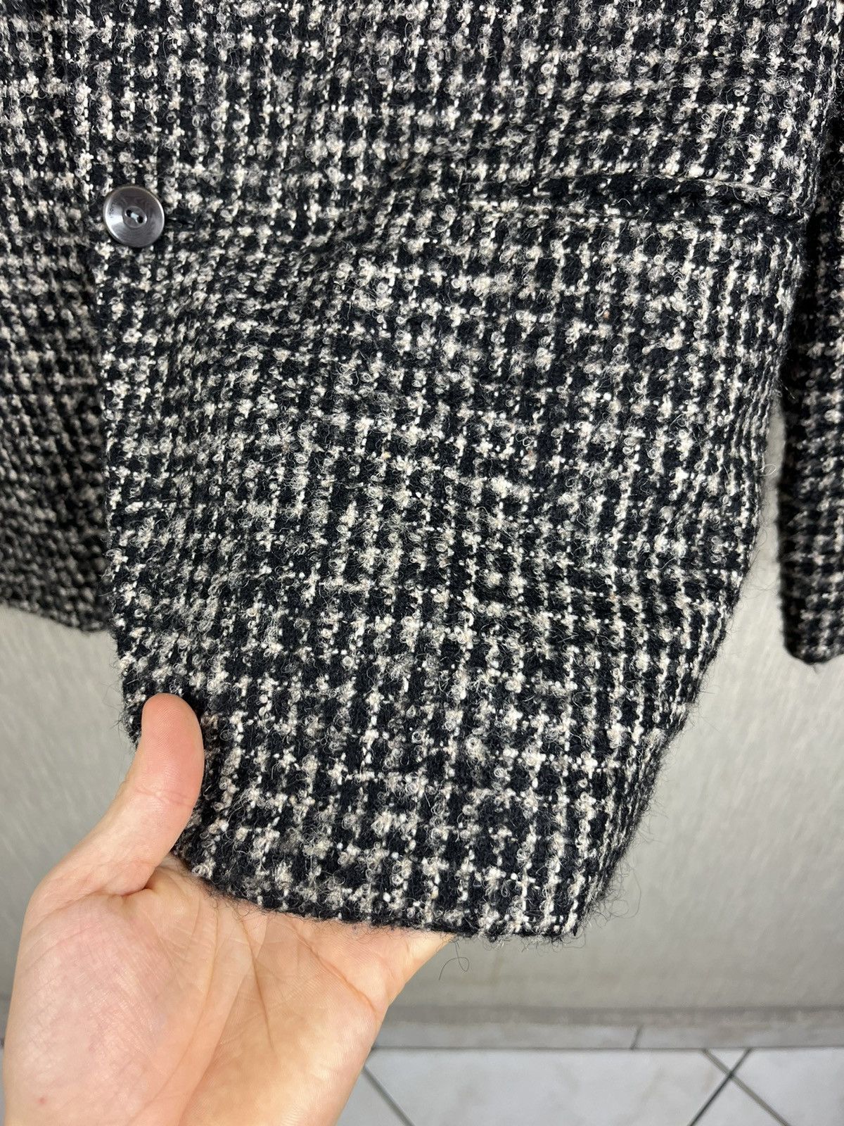 Boglioli Boglioli wool mohair alpaca blazer patterned plaid jacket Size 50R - 11 Thumbnail