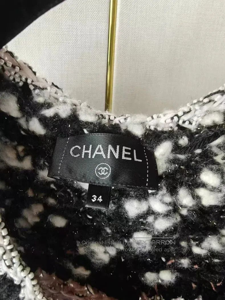 Chanel Chanel Knit Vest Sweater Top. Size US XS / EU 42 / 0 - 3 Thumbnail